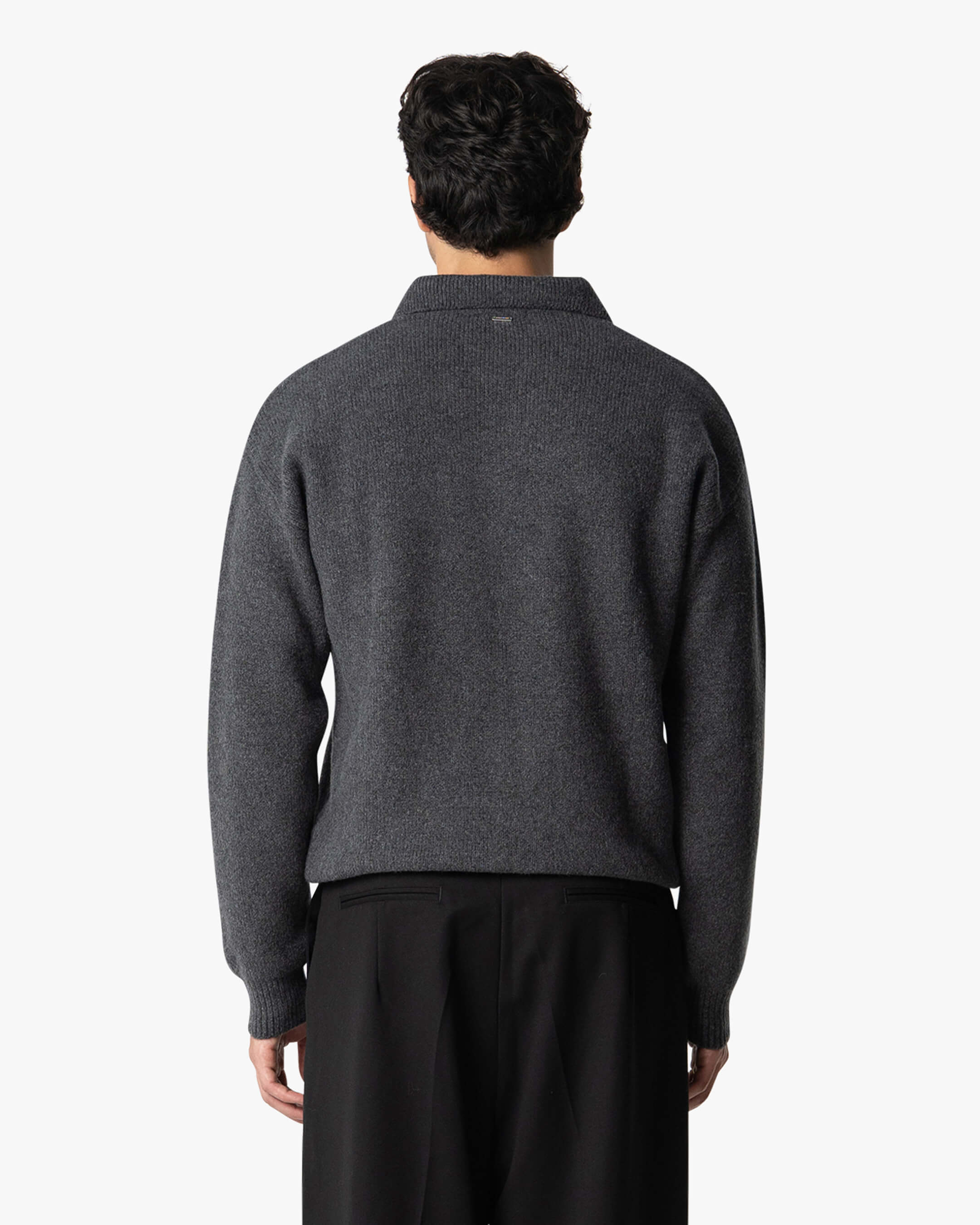 Alessandro Knitted Polo Sweater