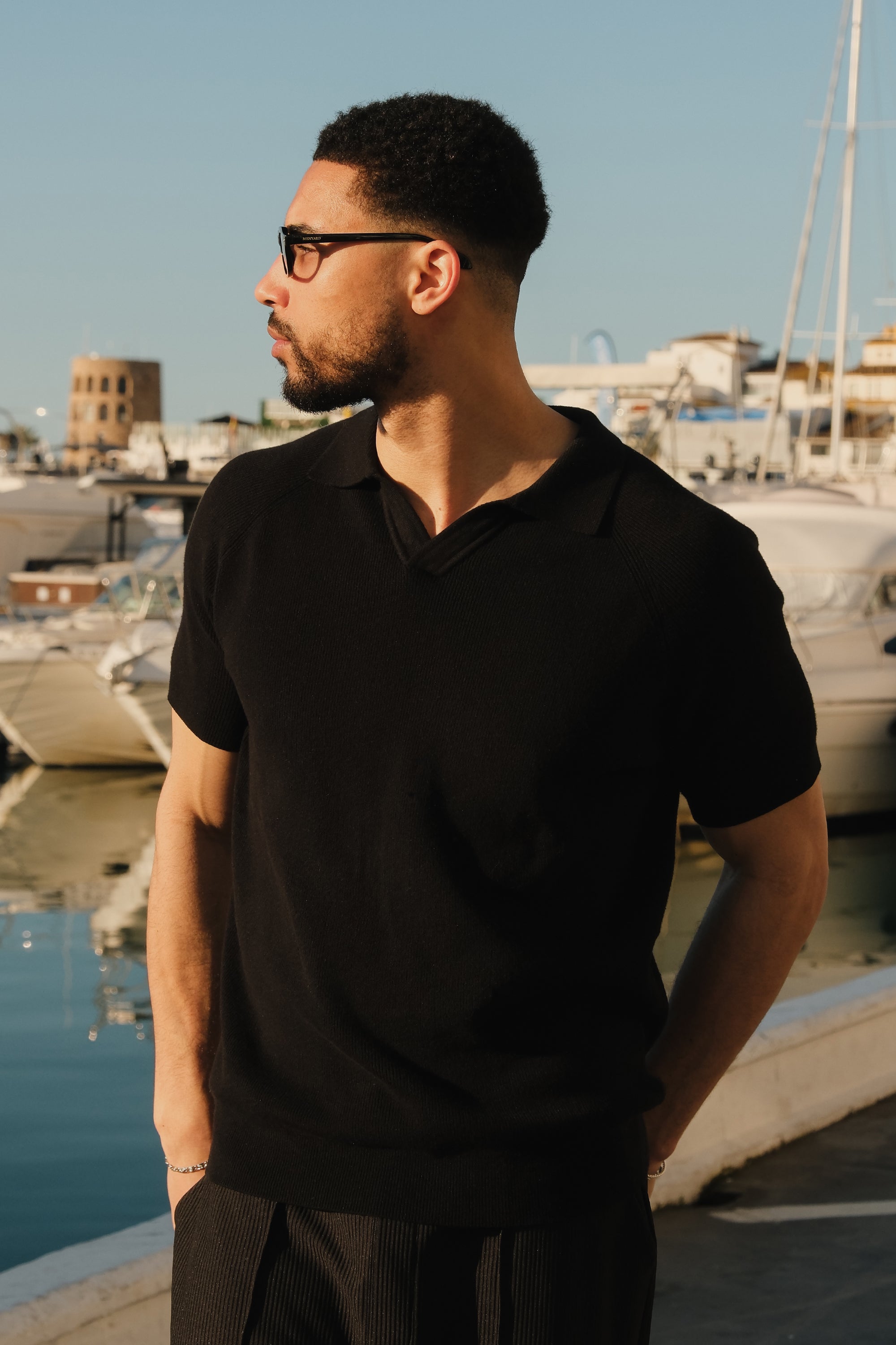 Yacht Polo | Black