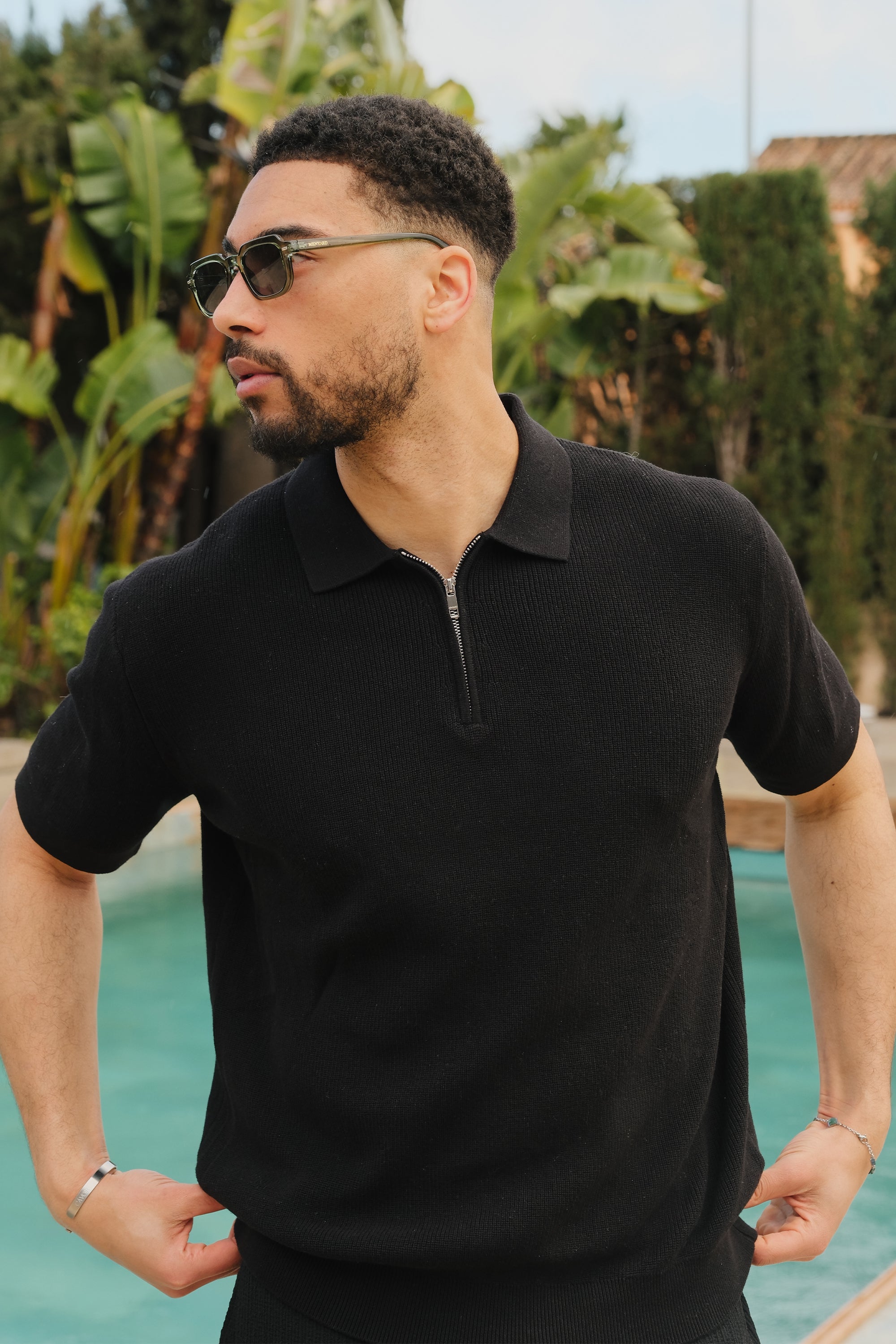 Riviera Polo - Black