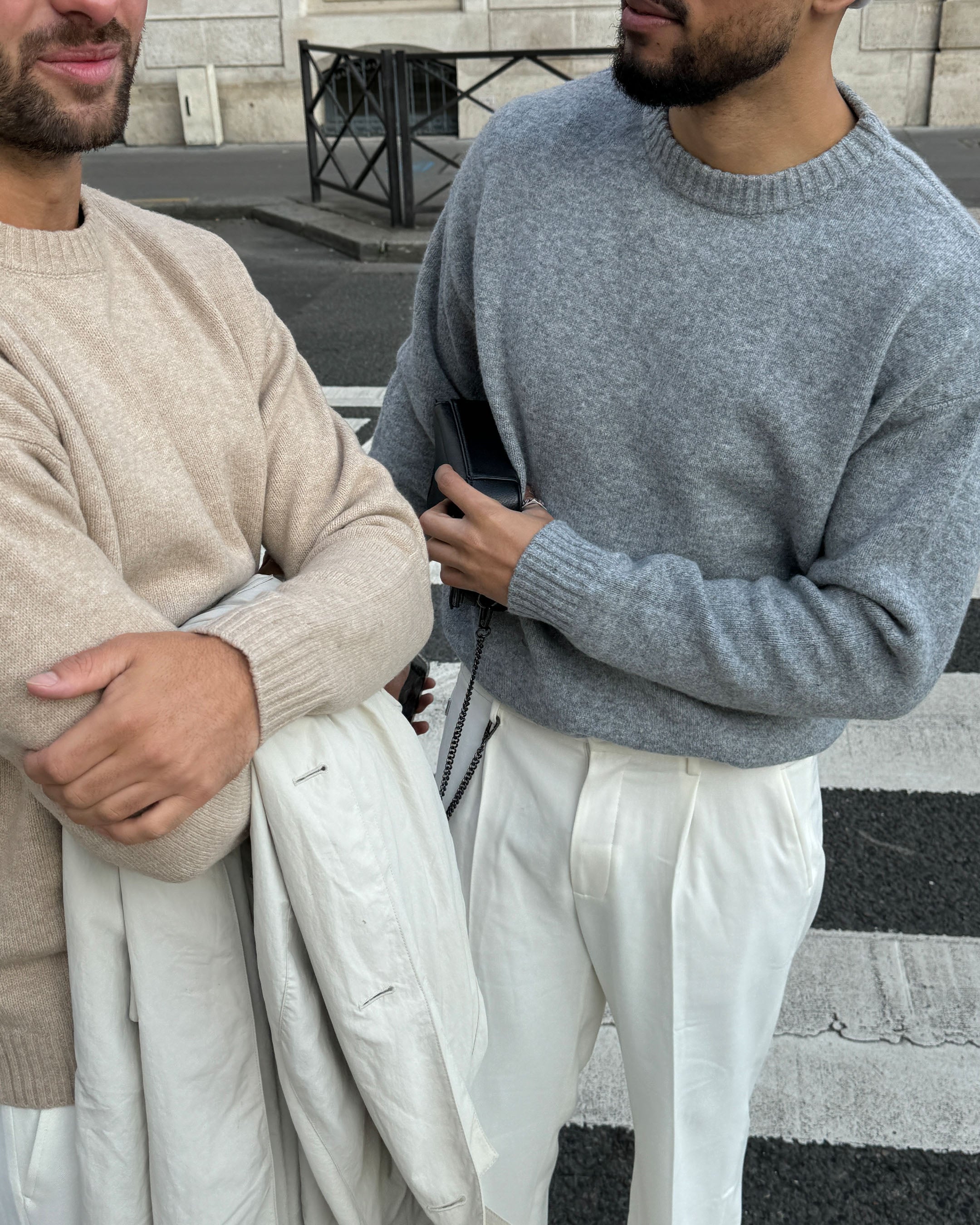 Brixton Wool-Blend Brushed Sweater