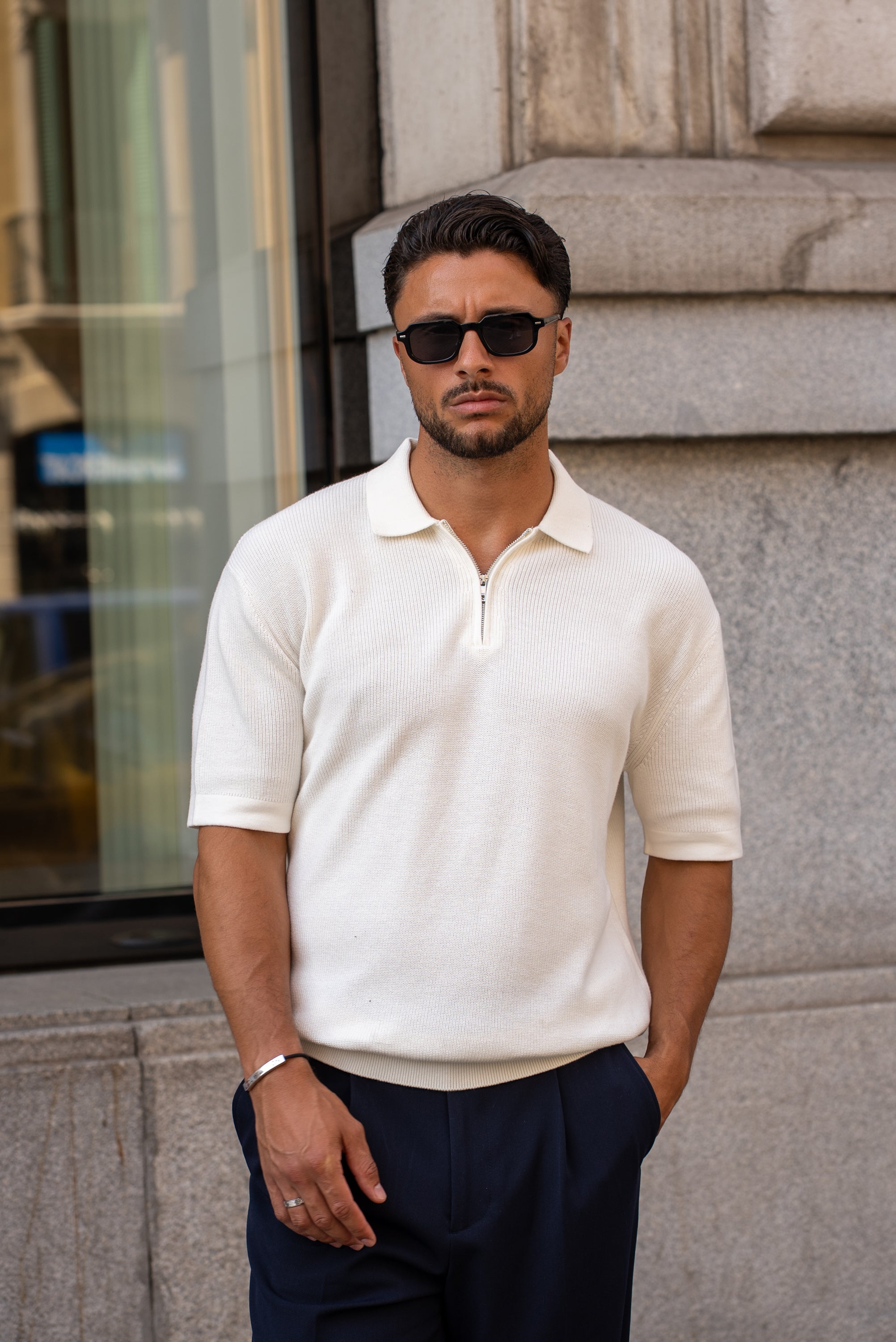 Riviera Polo - White