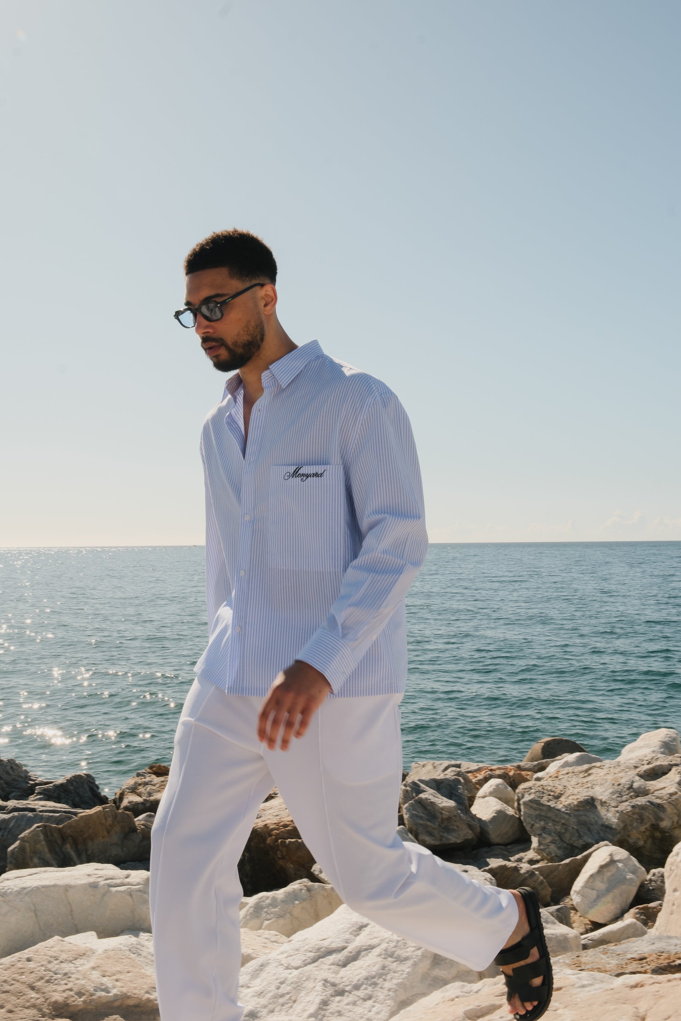 Benito Shirt - Blue/White