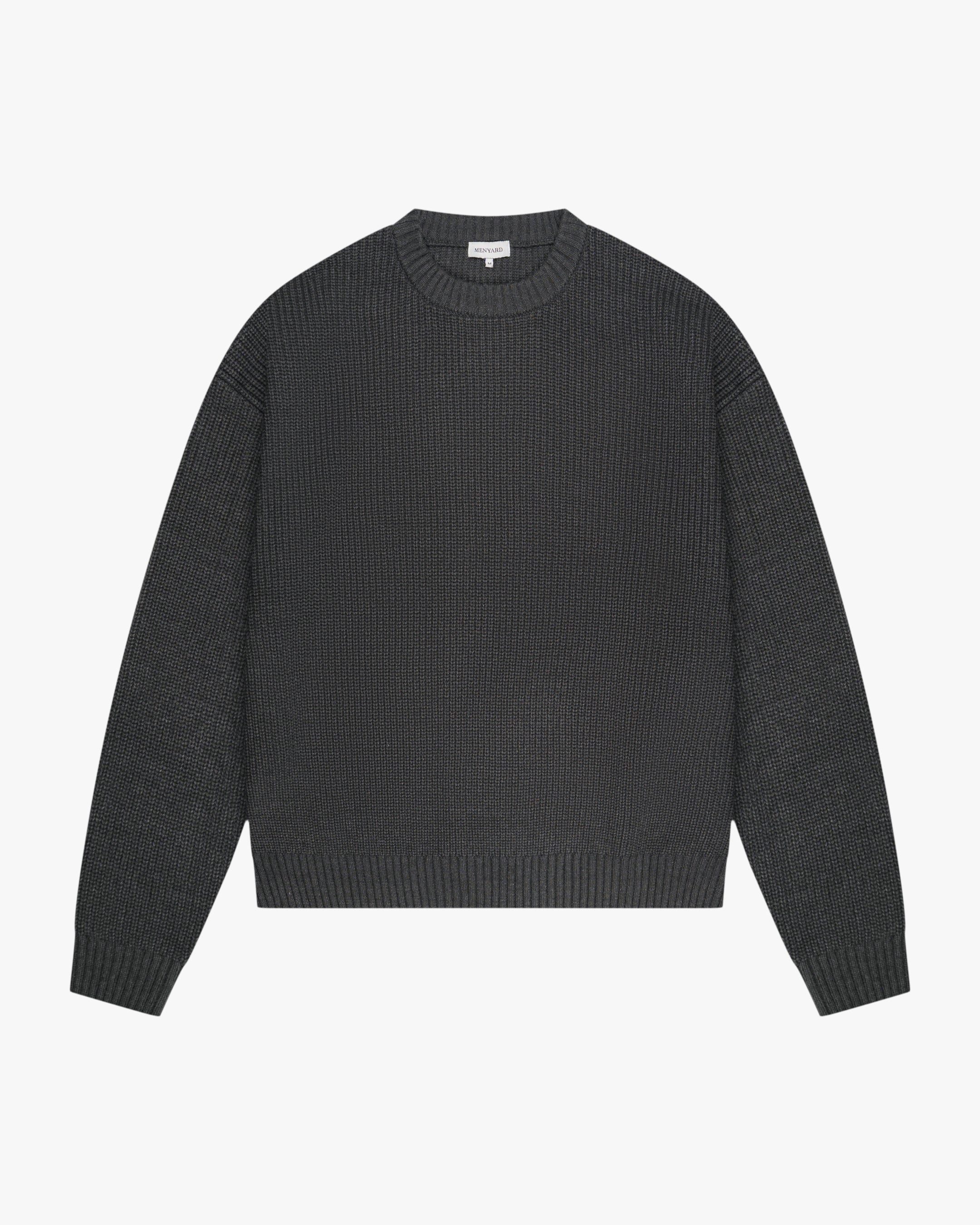Naval Knitted Cotton Sweater