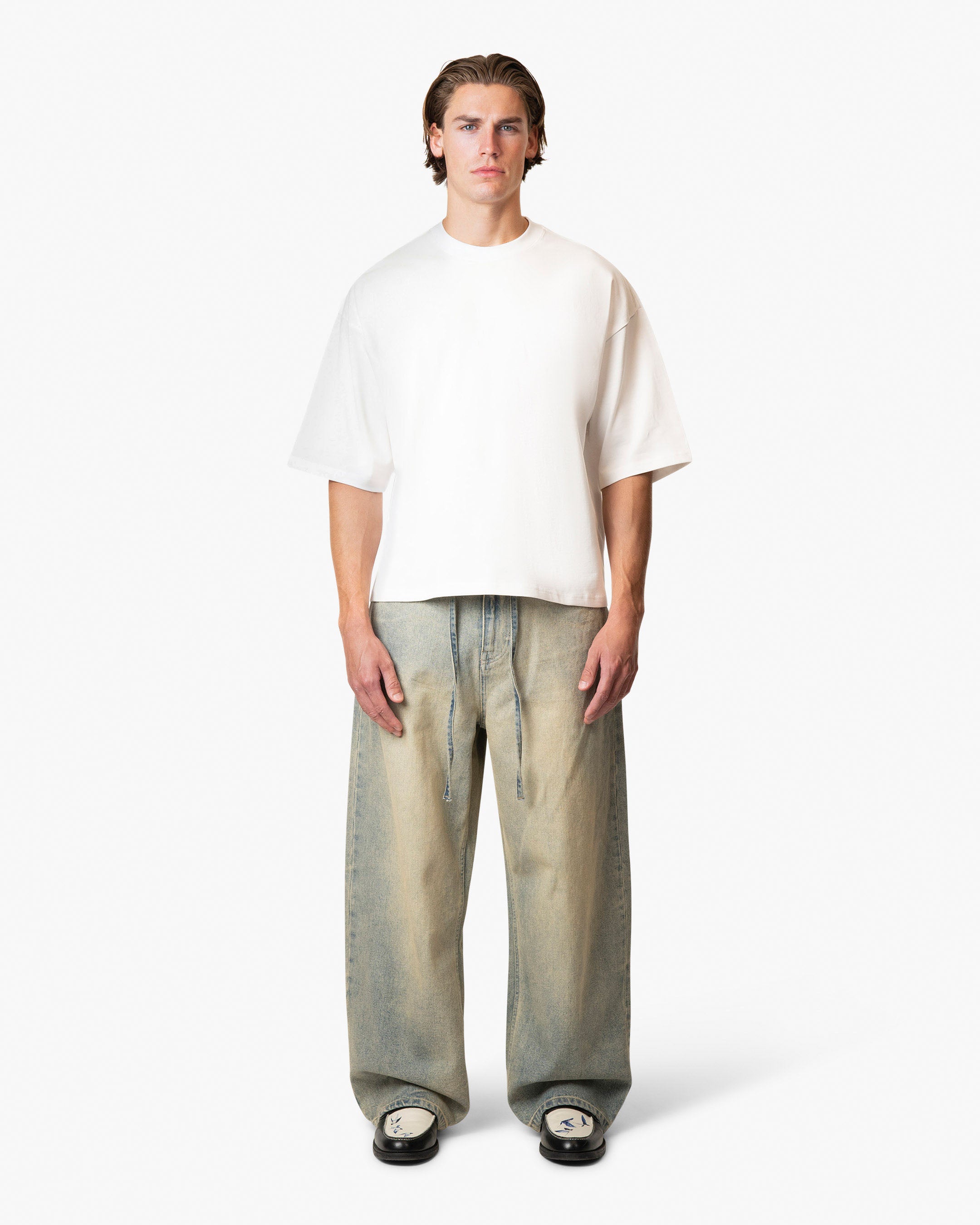 Blank Boxy T-Shirt | White