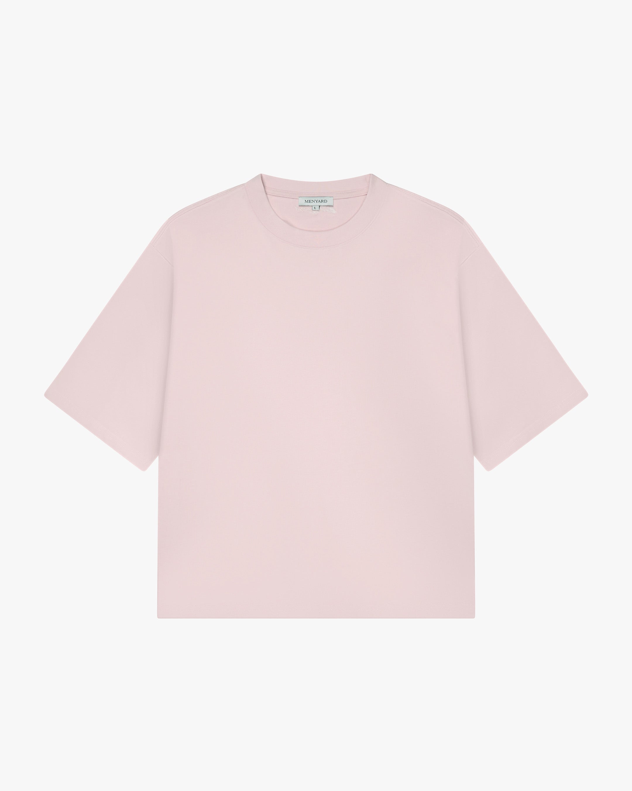 Blank Boxy T-Shirt | Pink