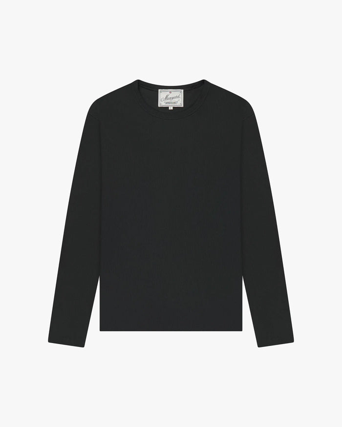 Ribbed Longsleeve | Black