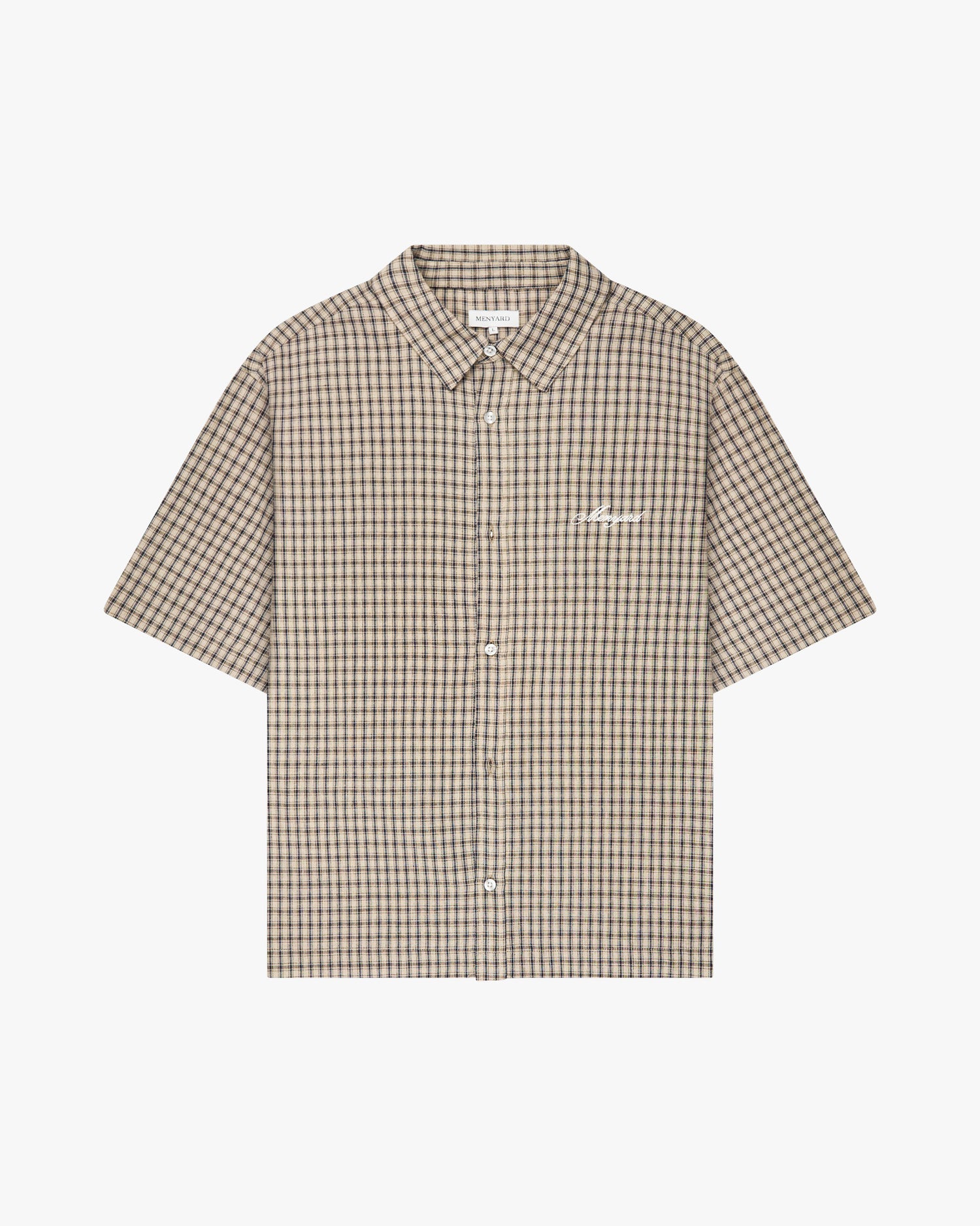 Fayence Short Sleeve Shirt | Light Brown