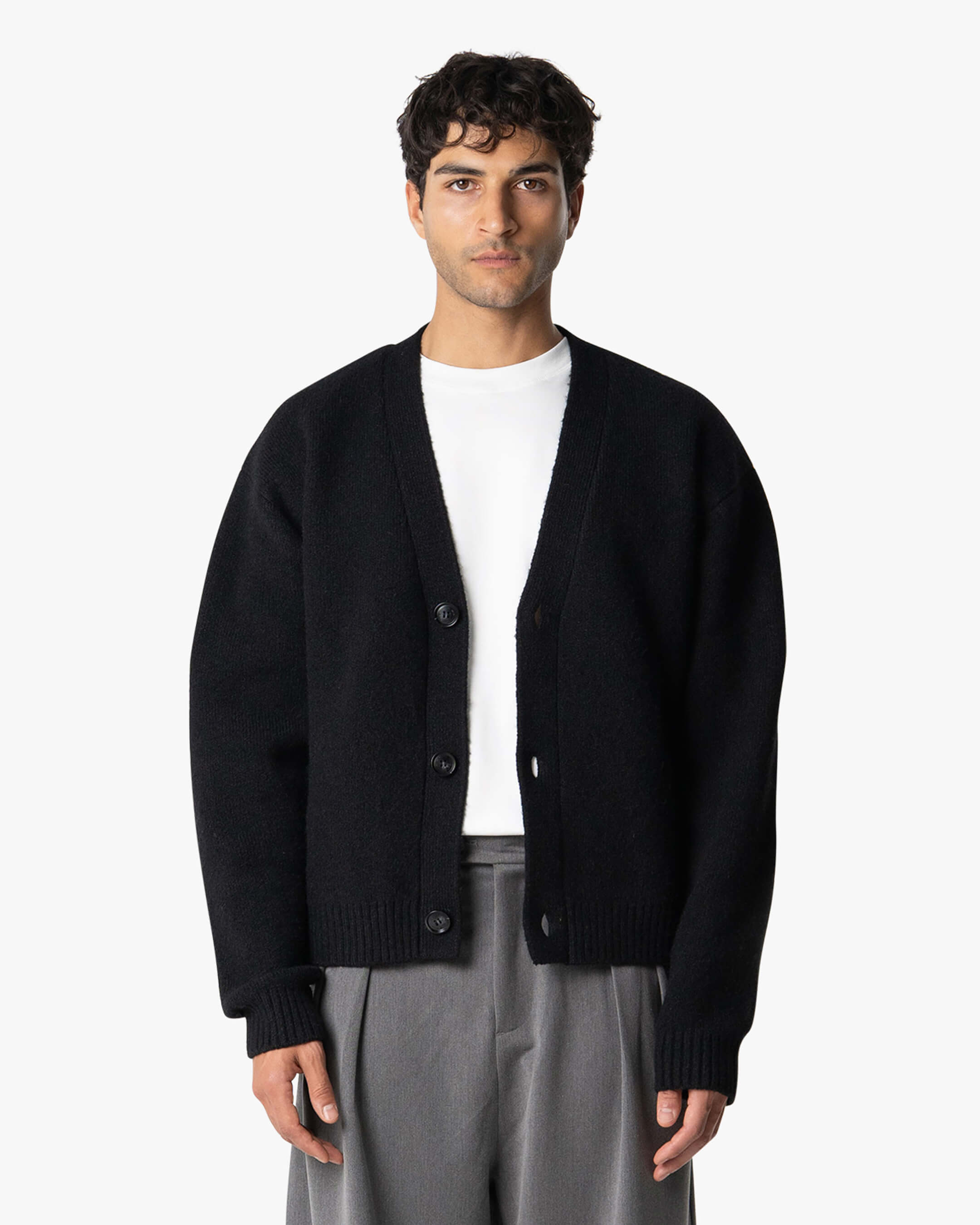 Marea V-Neck Brushed Cardigan