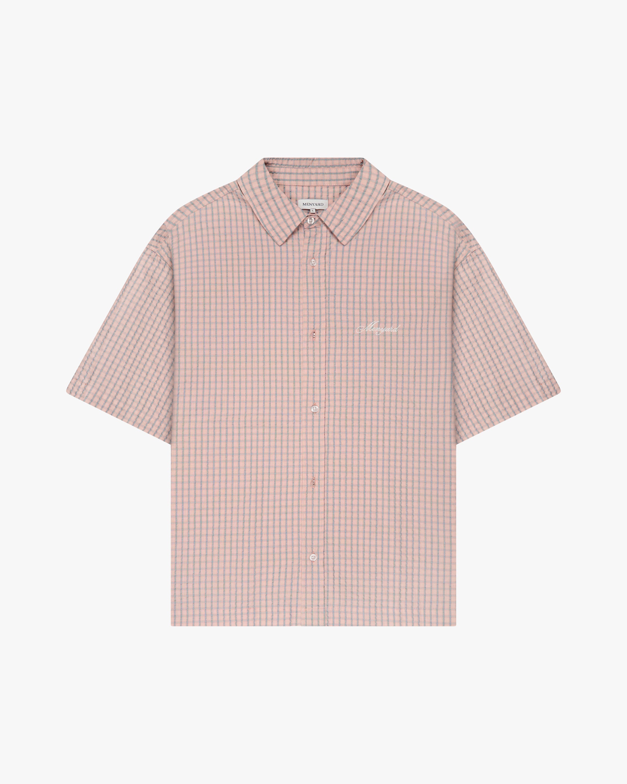 Fayence Short Sleeve Shirt | Light Pink