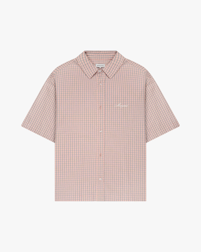 Fayence Short Sleeve Shirt | Light Pink