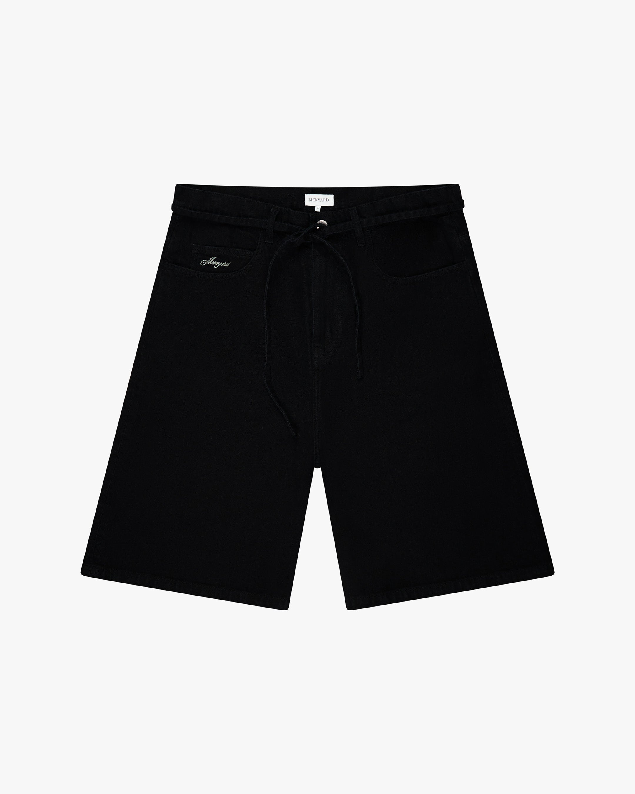 Menton Denim Jort | Black