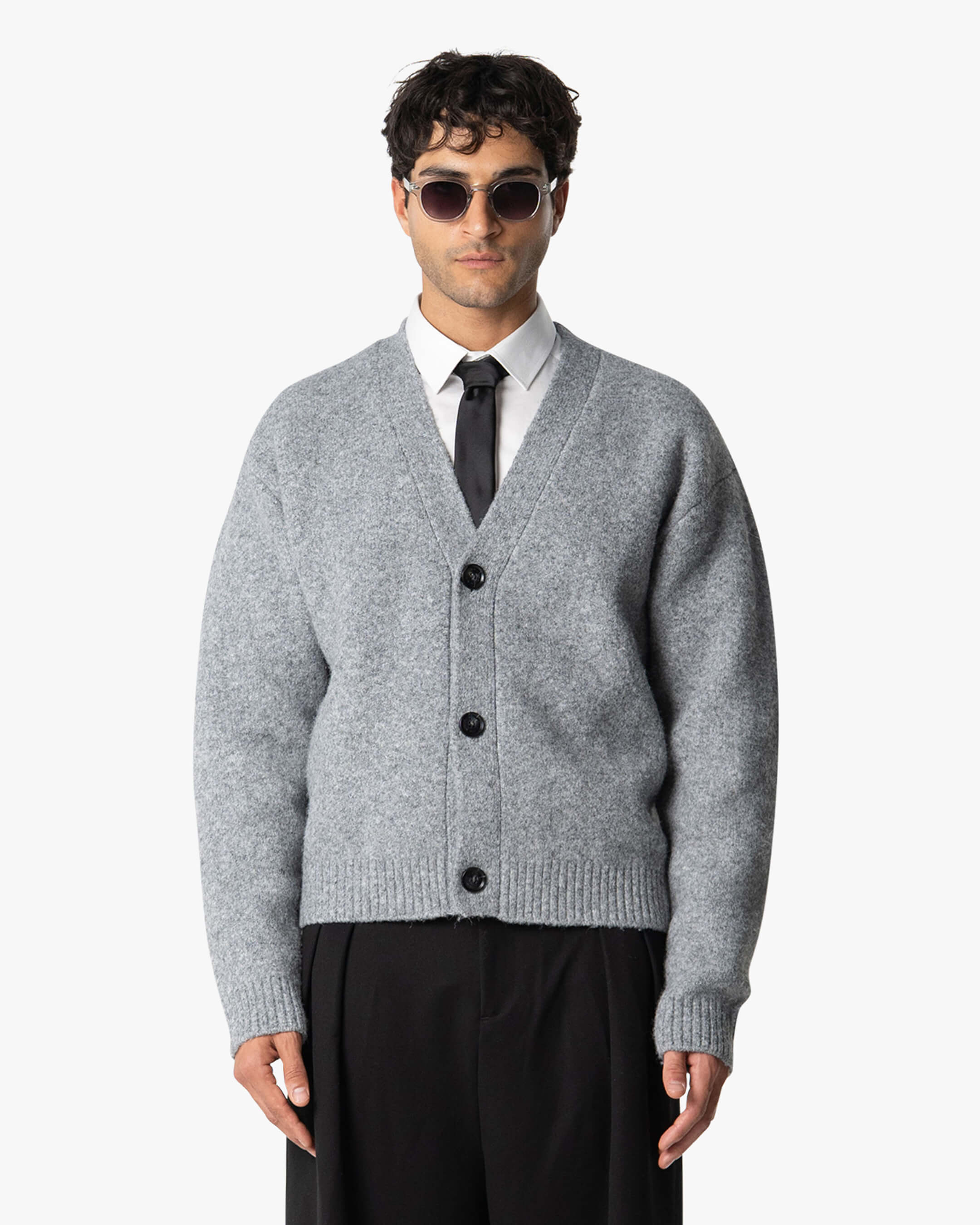 Marea V-Neck Brushed Cardigan
