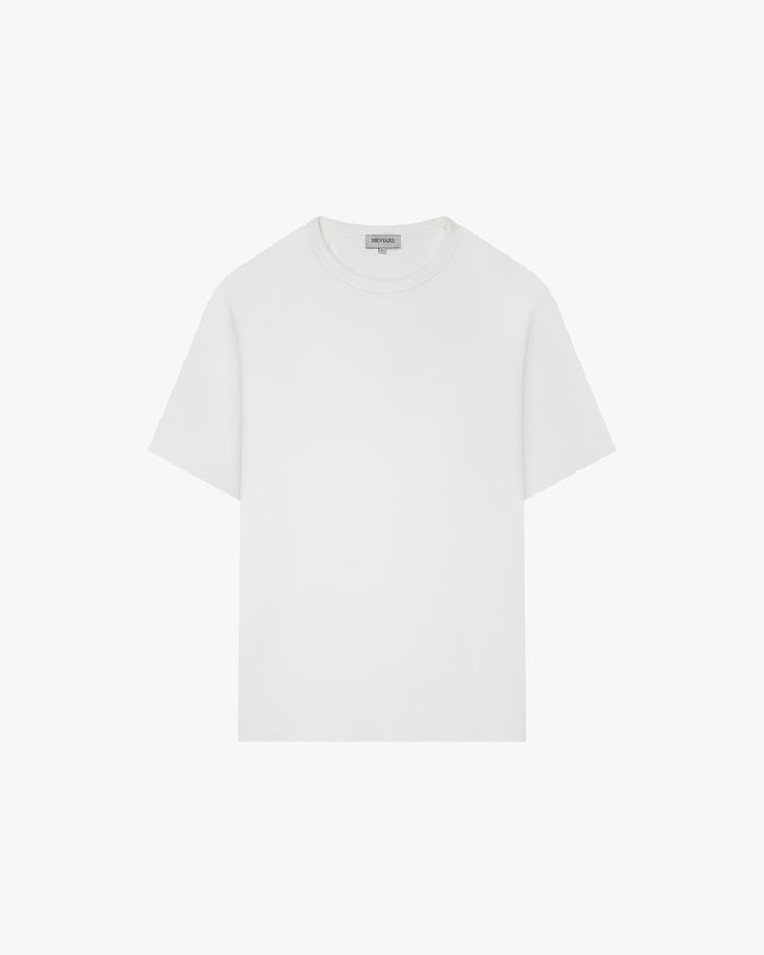Ribbed T-Shirt | White
