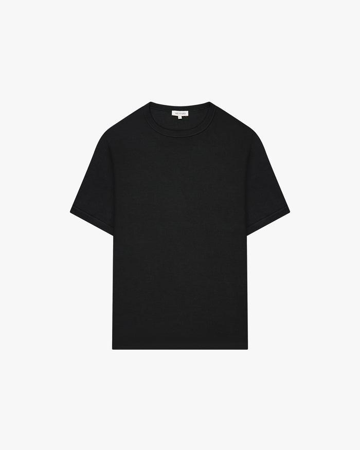 Ribbed T-Shirt | Black