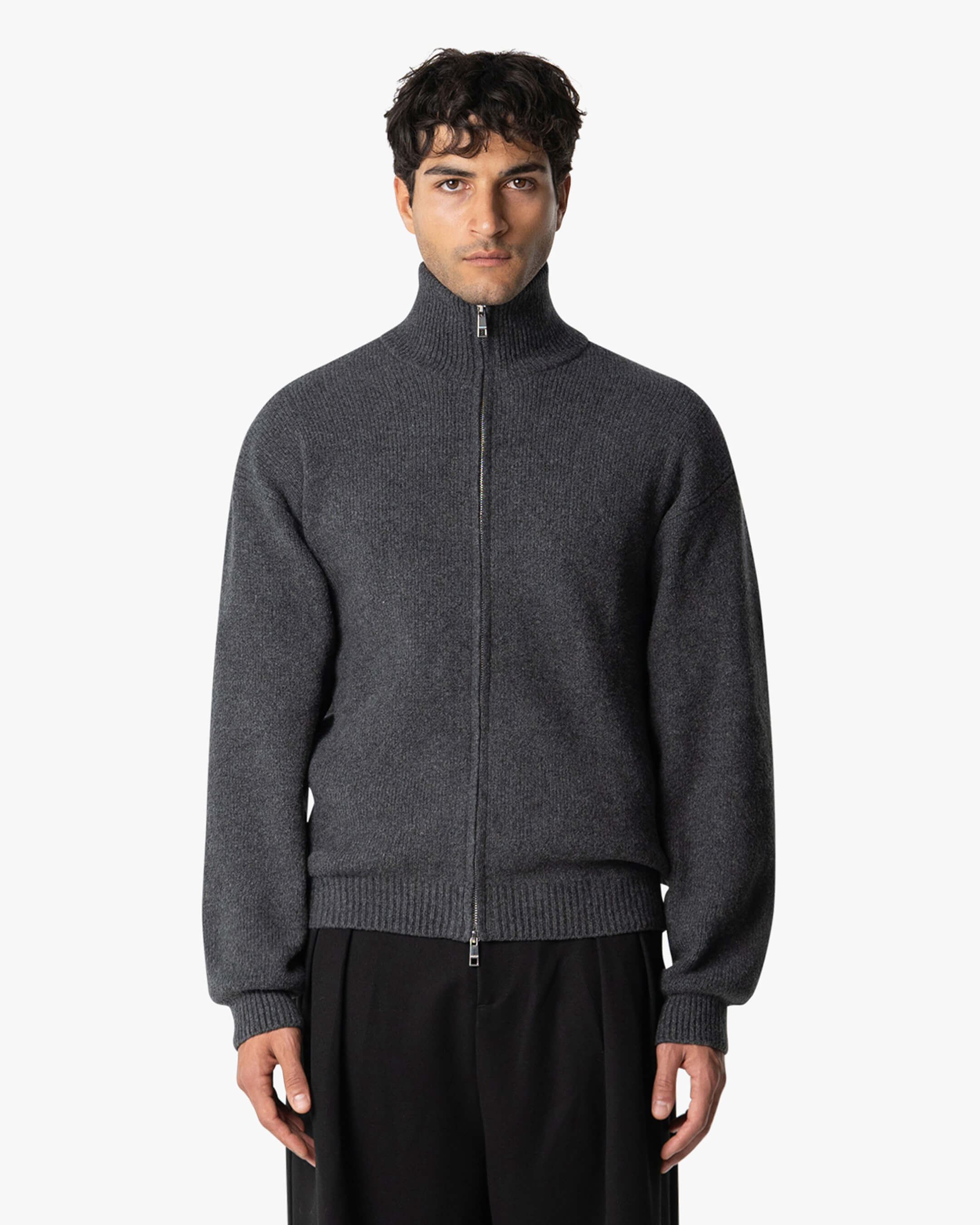 Ventura Cotton Zip-Up Cardigan