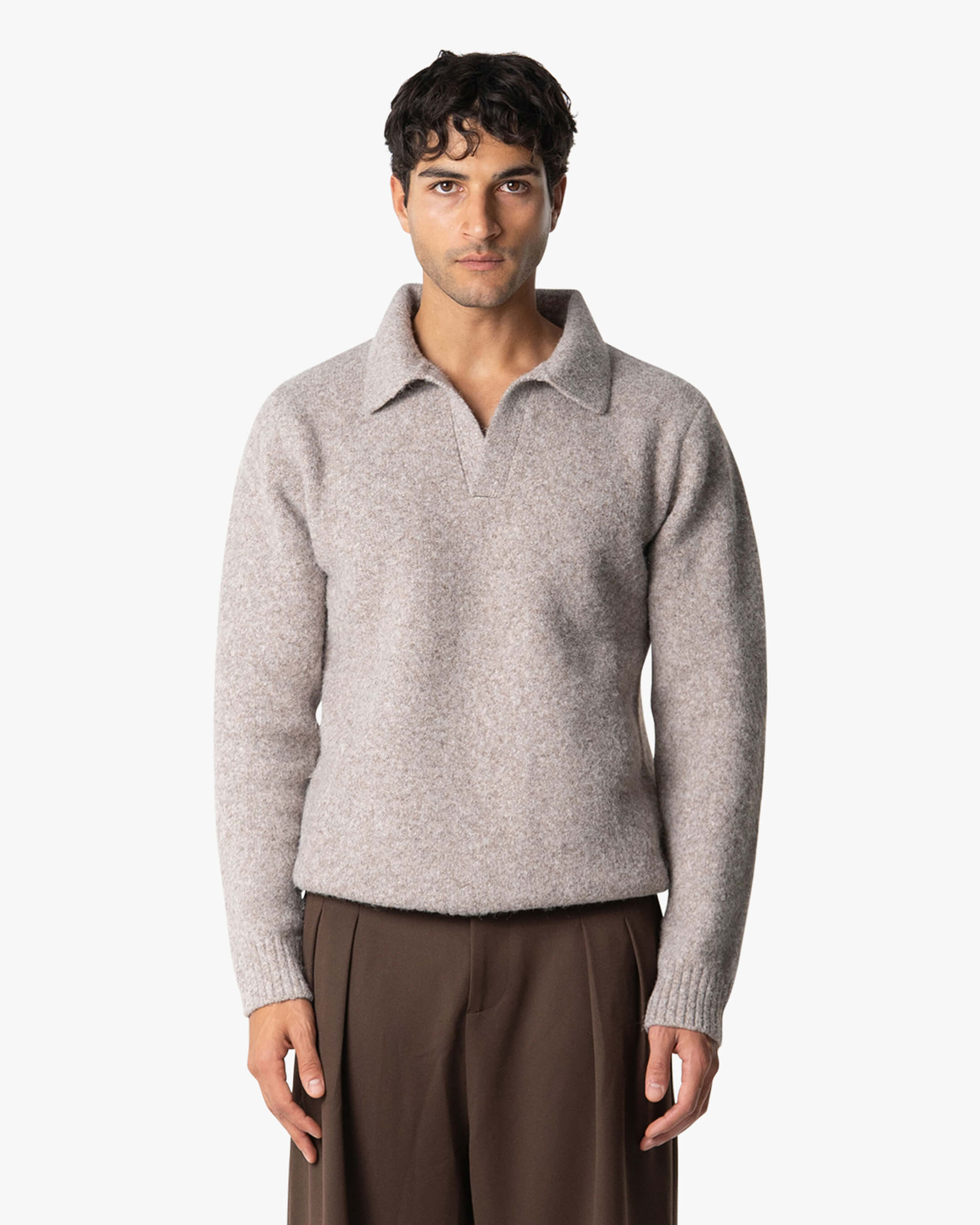 Regatta Regular Brushed Polo Sweater