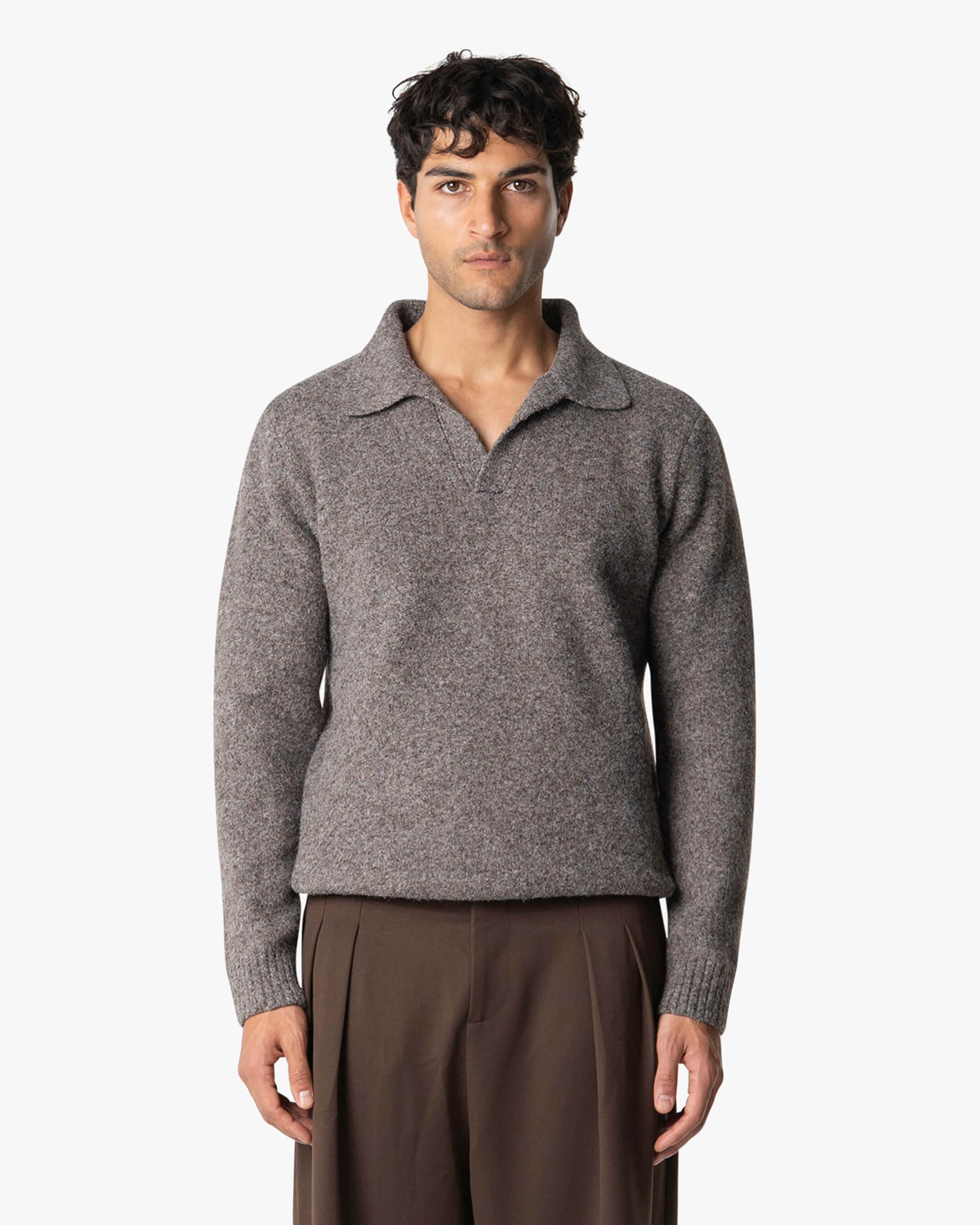 Regatta Regular Brushed Polo Sweater