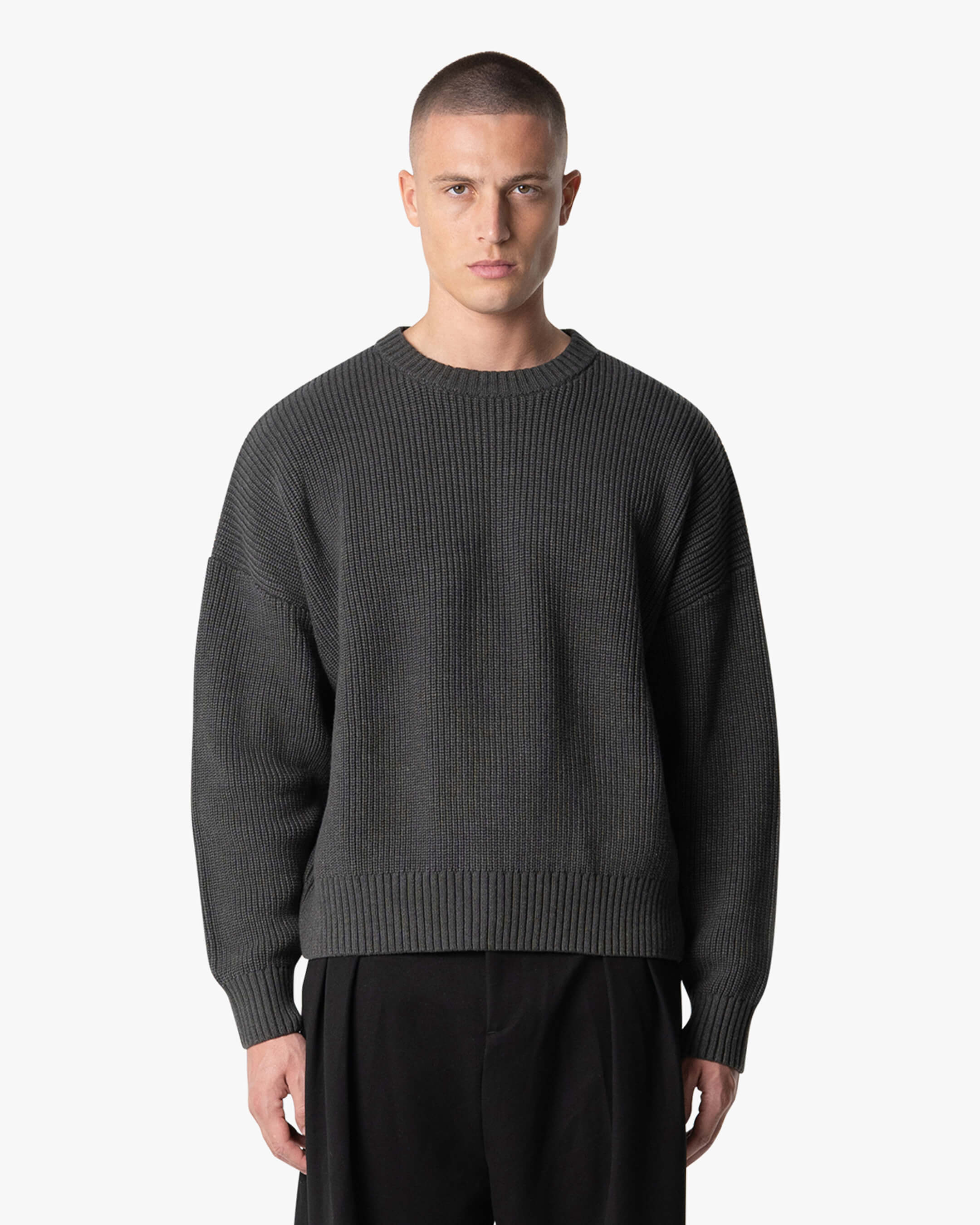 Emilian Oversized Cotton Boxy Sweater