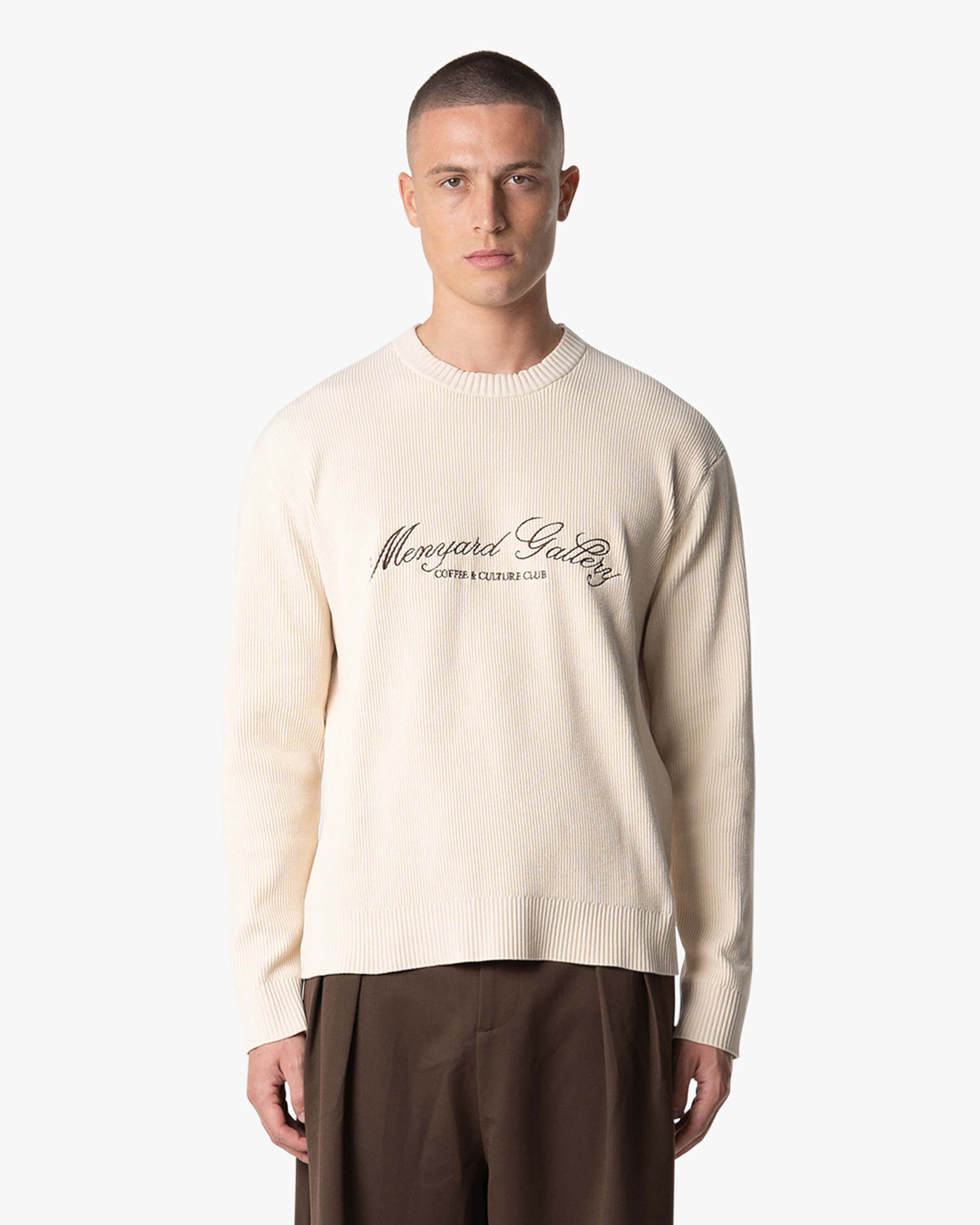 Culture Knitted Crewneck