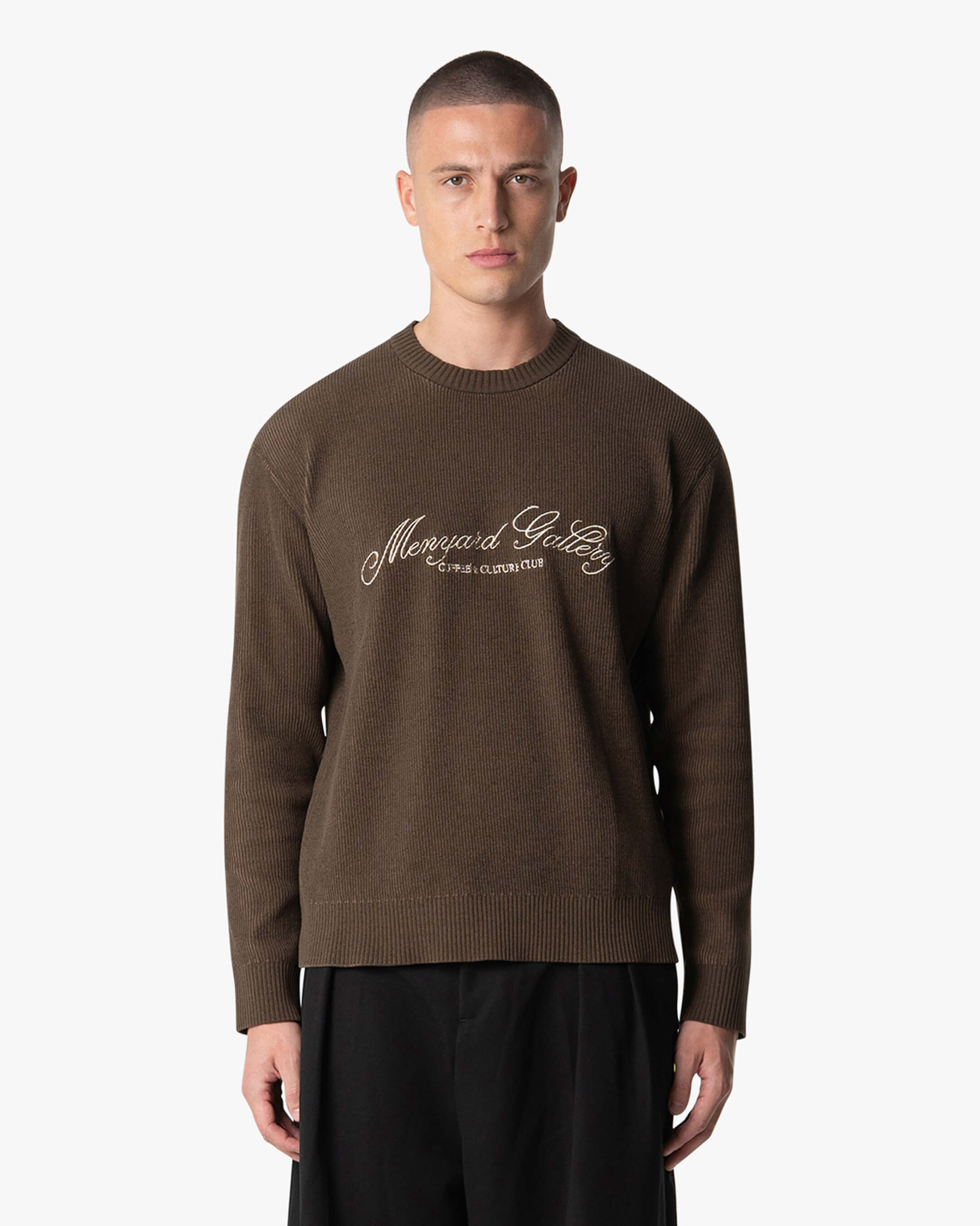 Culture Knitted Crewneck