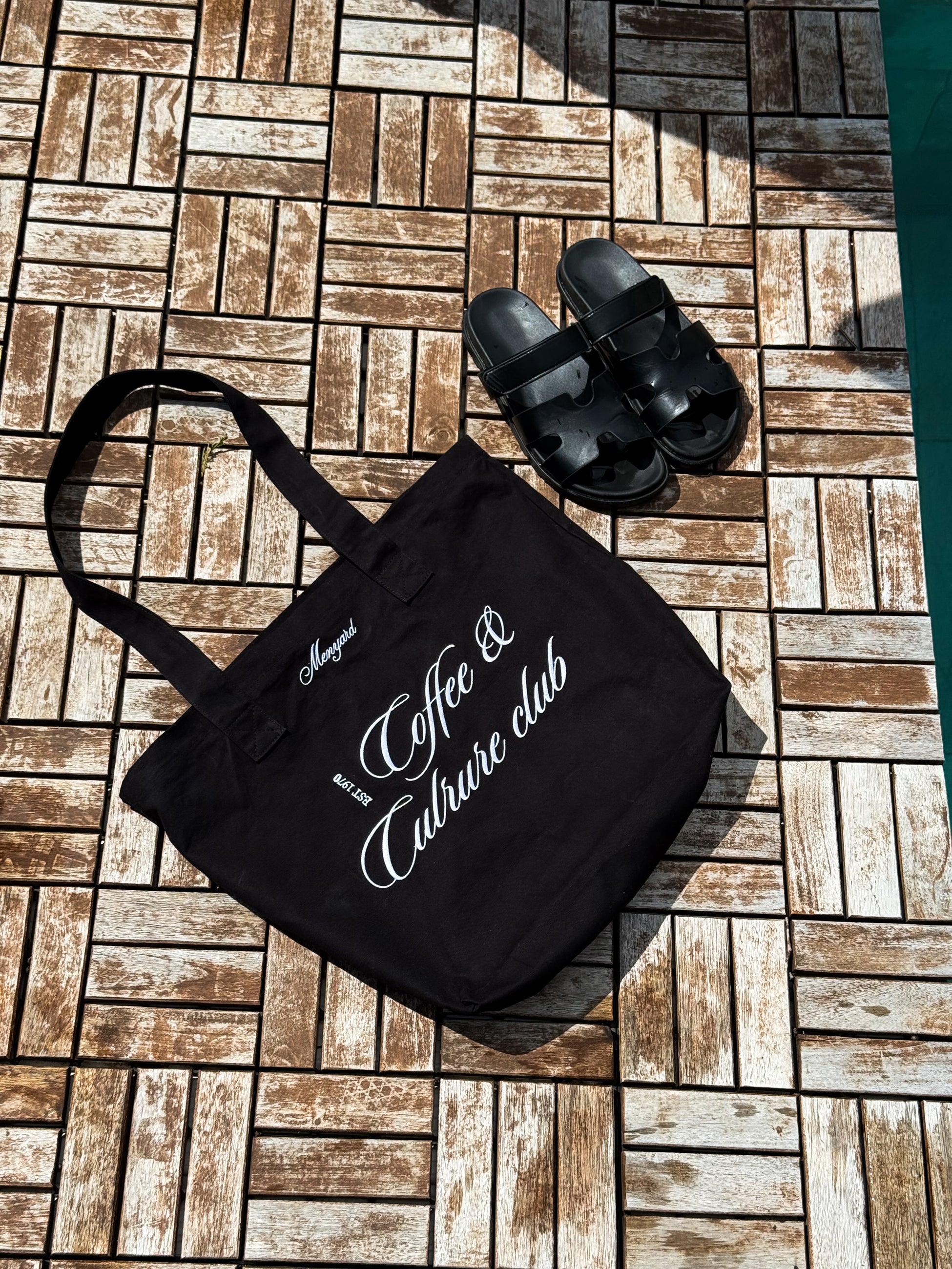 Culture Totebag - Black