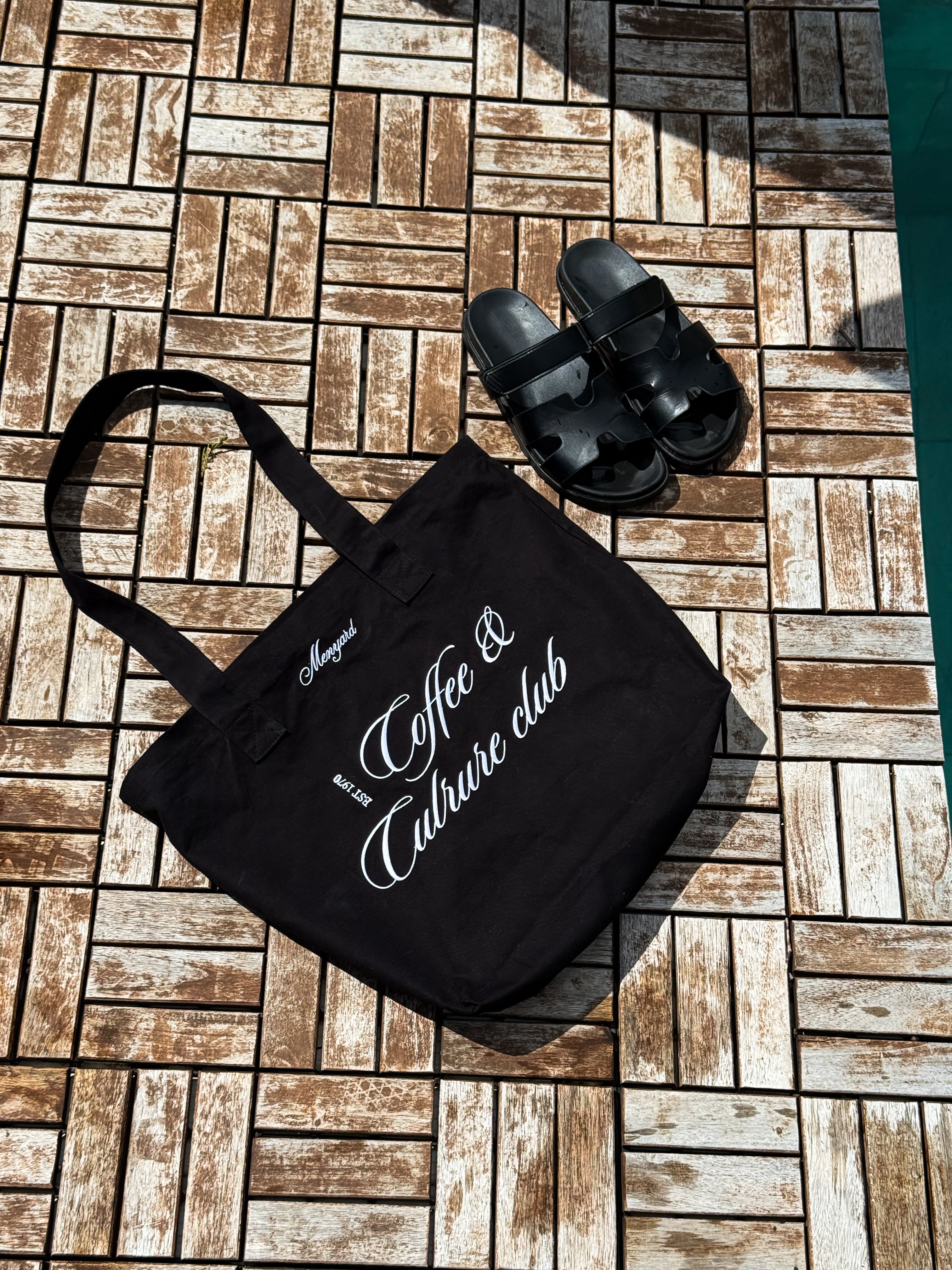 Culture Totebag - Black