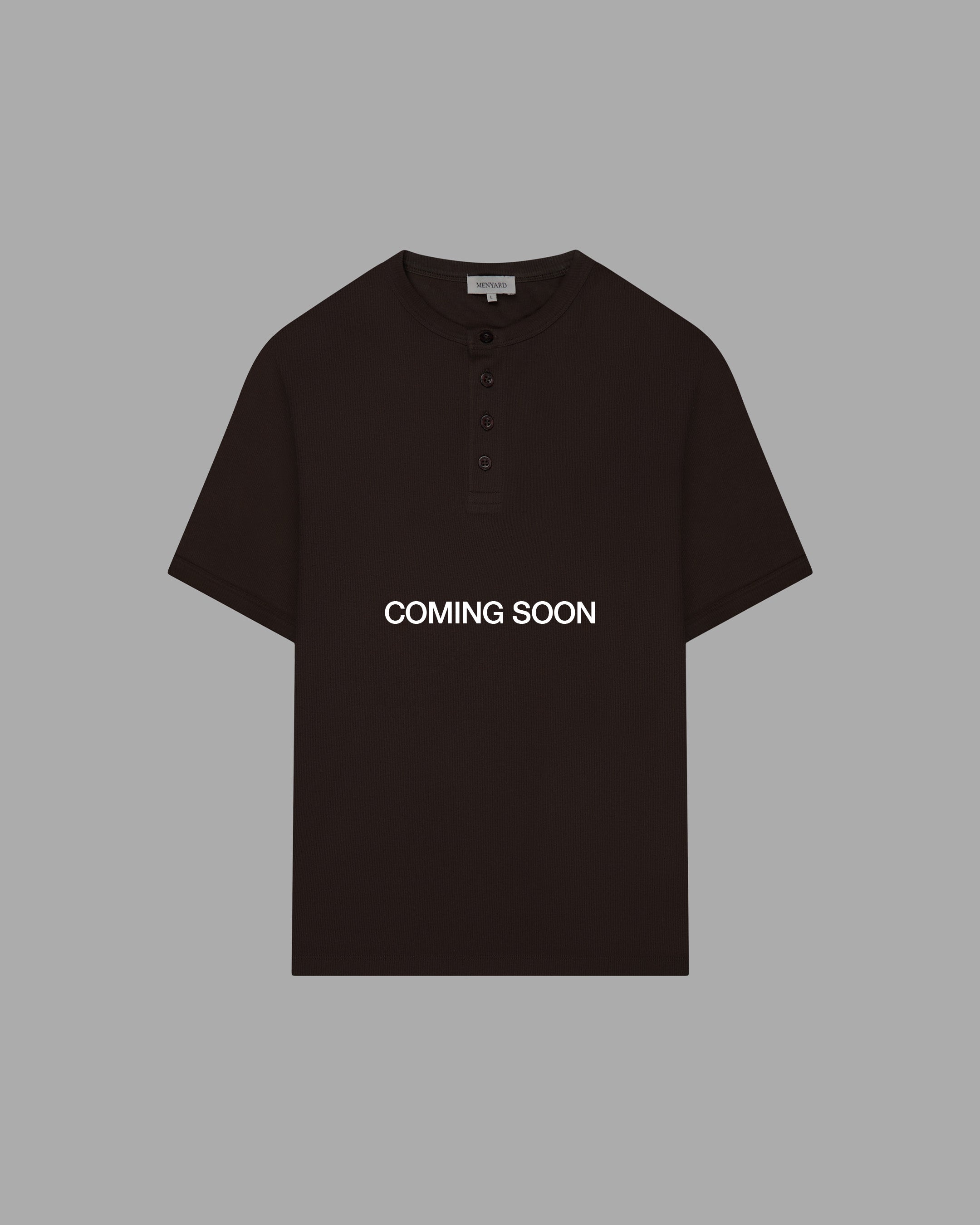 Henley T-Shirt | Brown