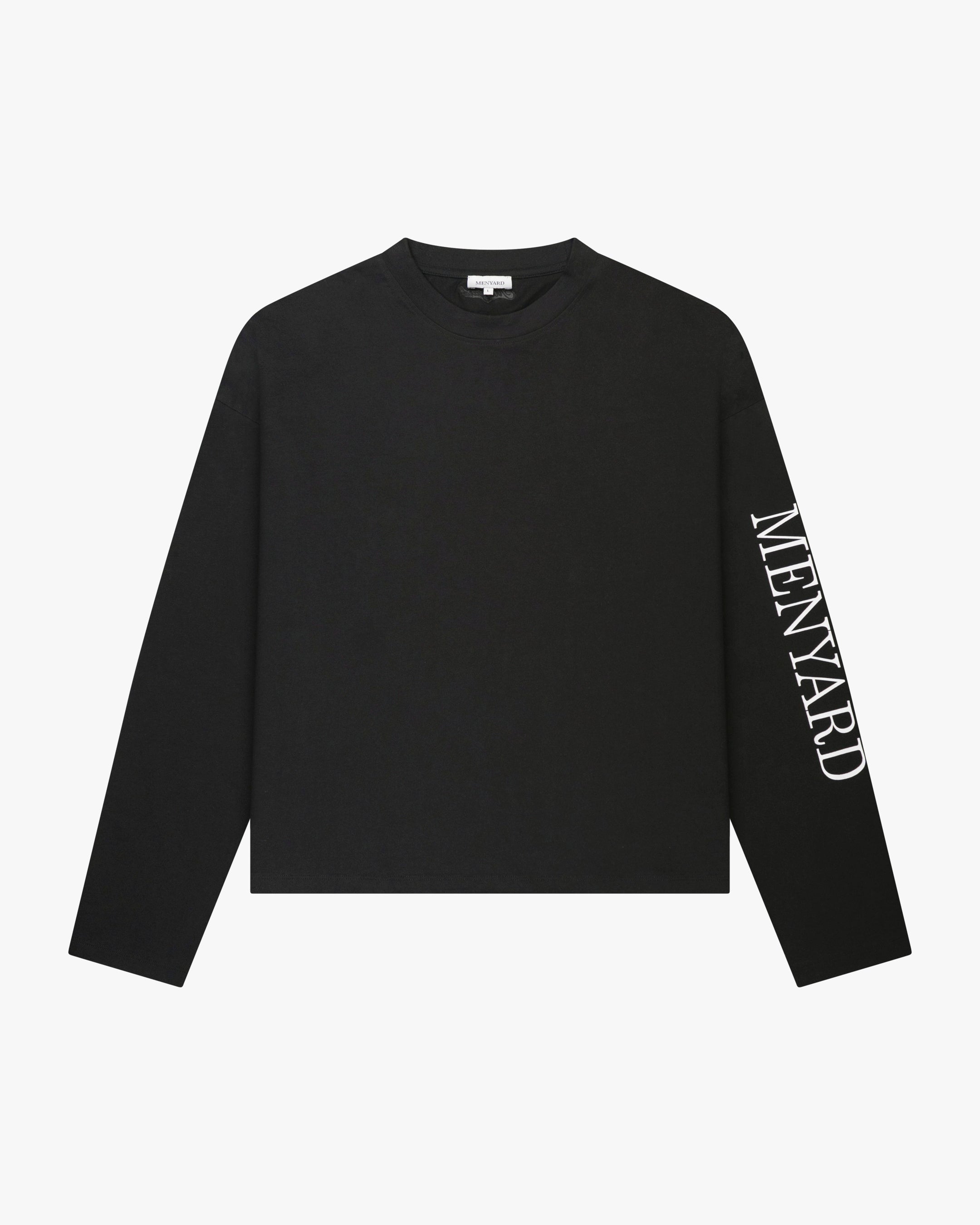 Iconic Boxy Longsleeve | Black