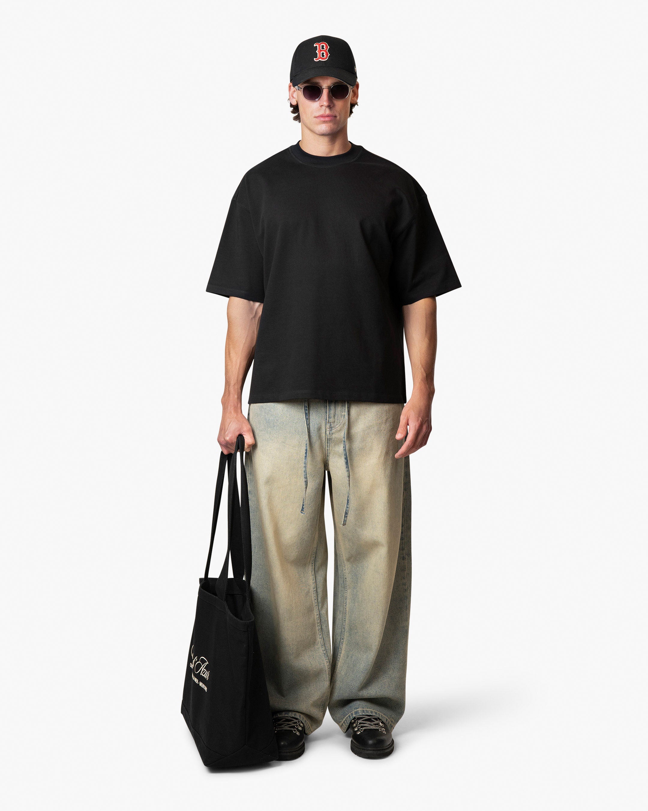 Blank Regular Fit T-Shirt | Black