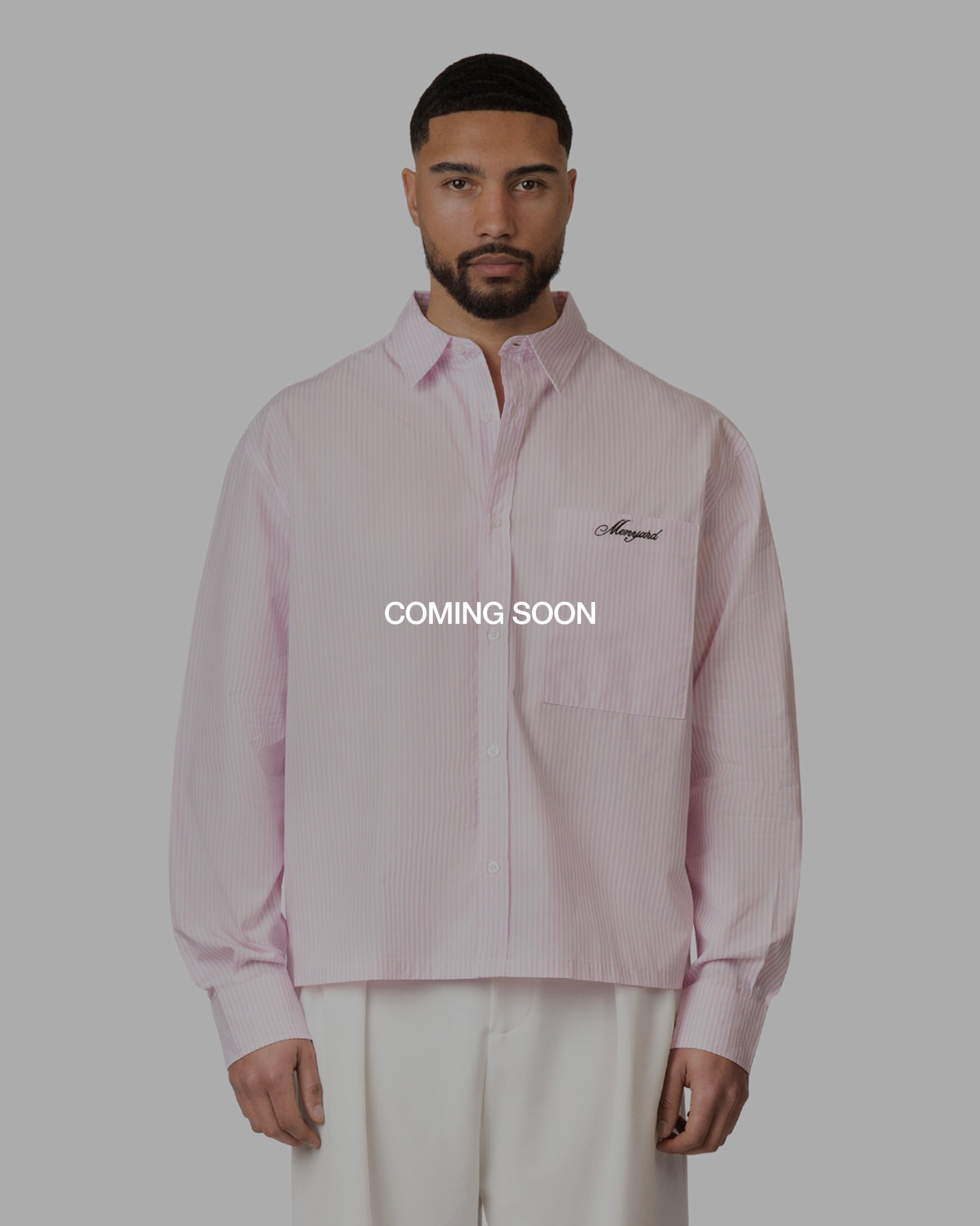 Benito Shirt | Pink/White