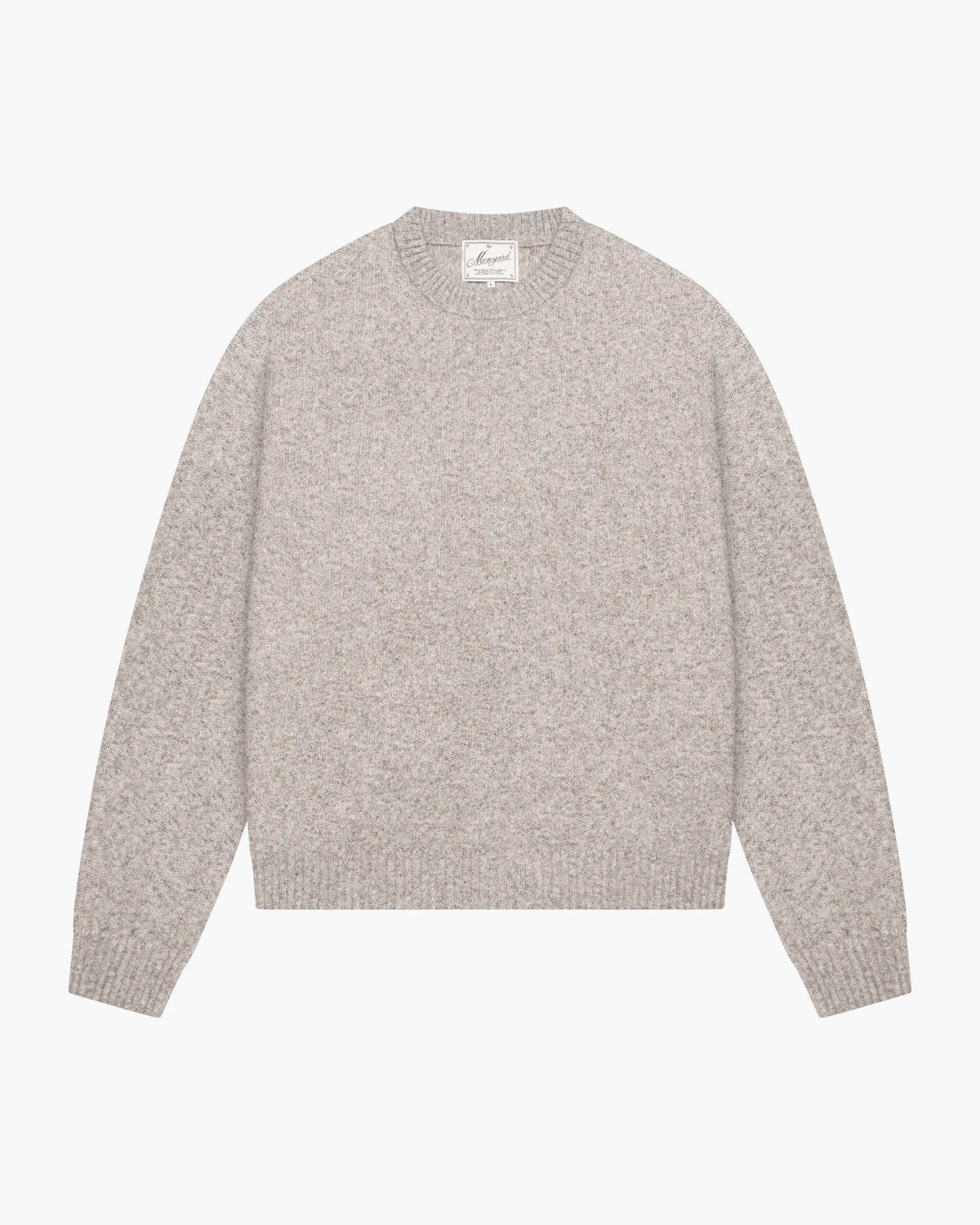 Brixton Wool-Blend Brushed Sweater | Light Brown flatlay