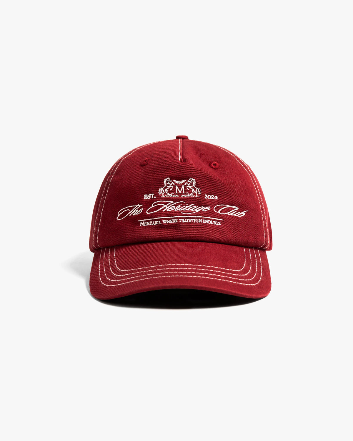 Heritage Club Cap | Burgundy