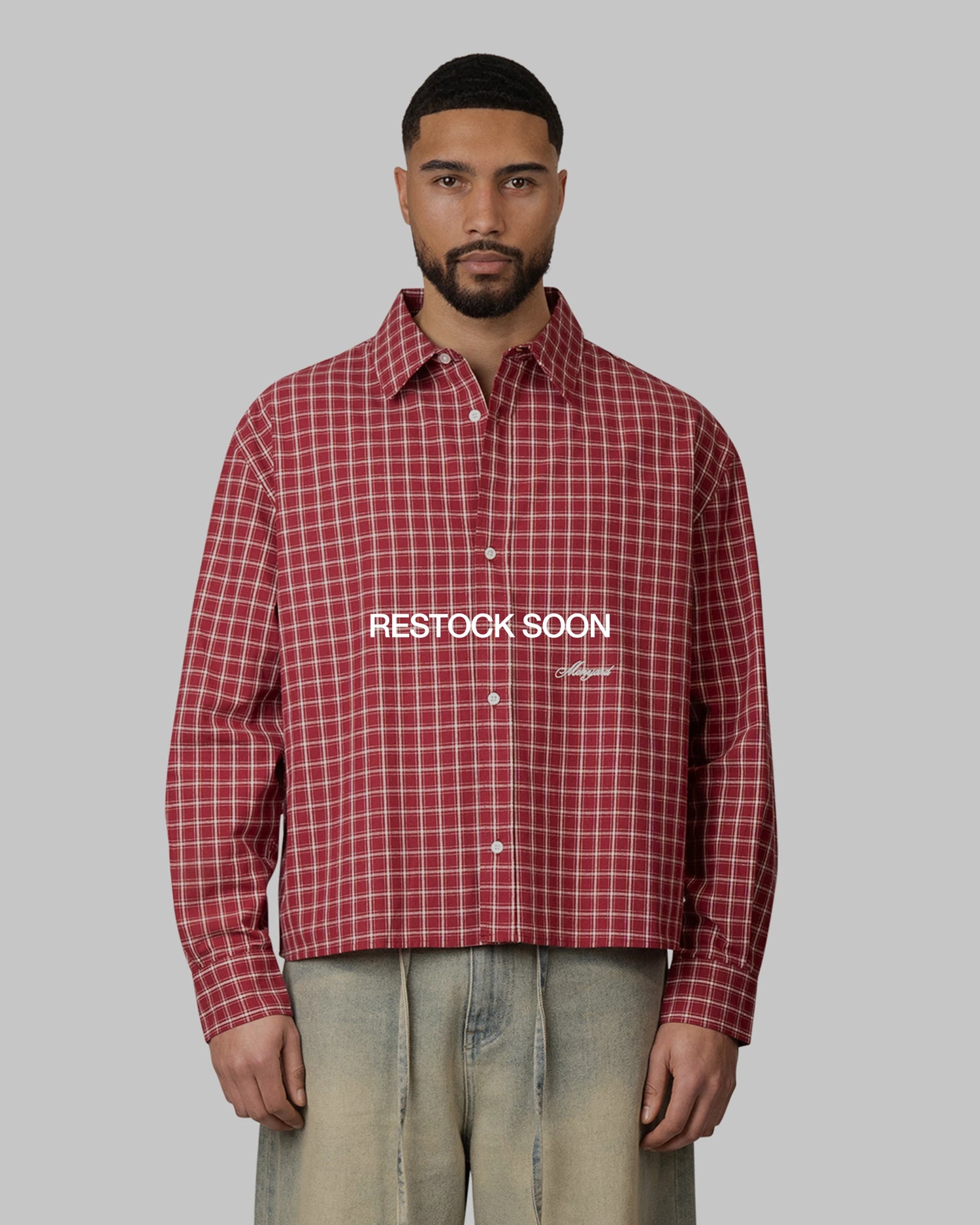 Cotignac Boxy Shirt | Red