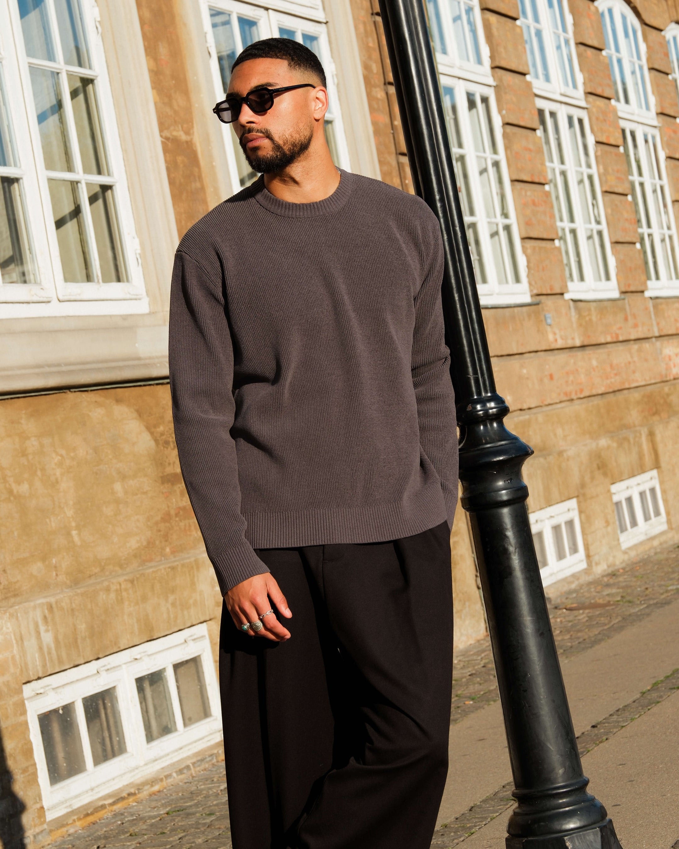 Cascata Rib-Knit Sweater