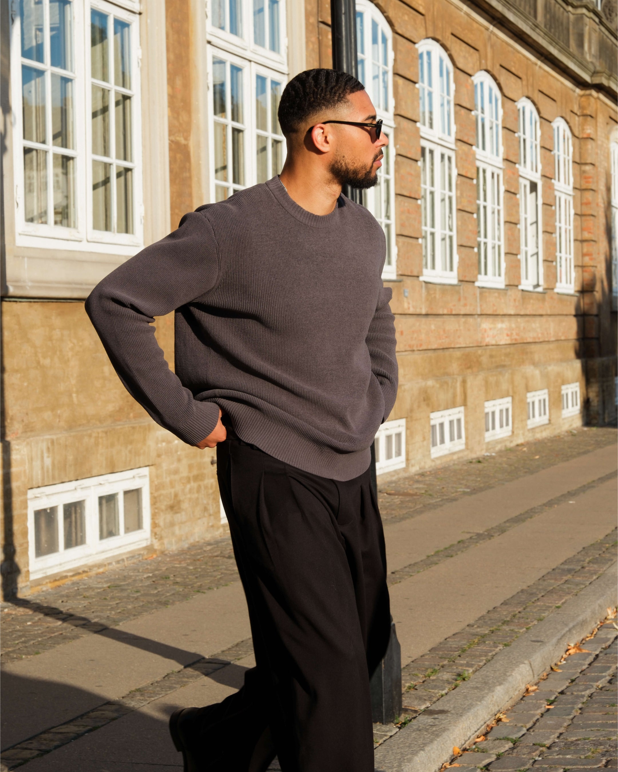 Cascata Rib-Knit Sweater