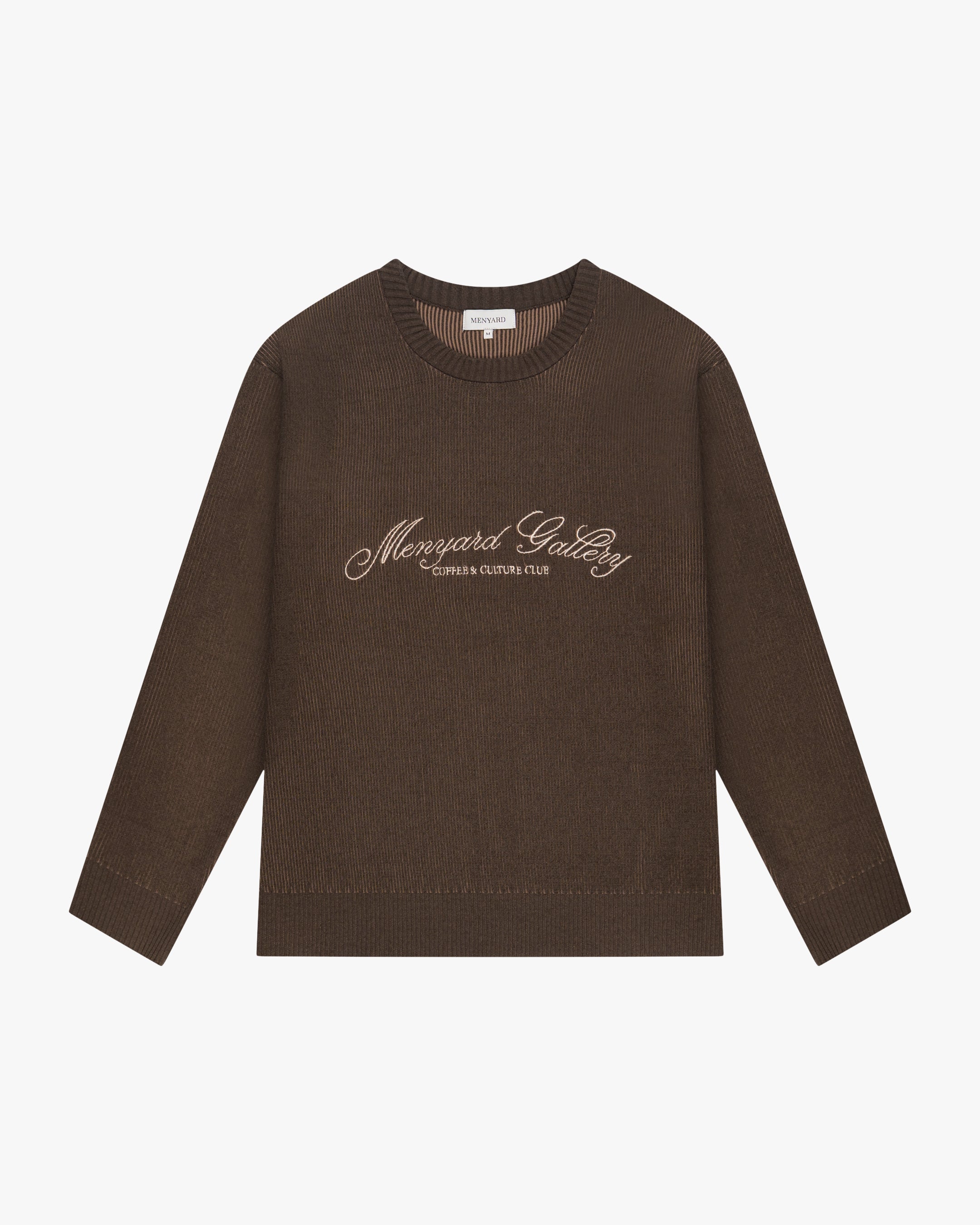 Culture Knitted Crewneck