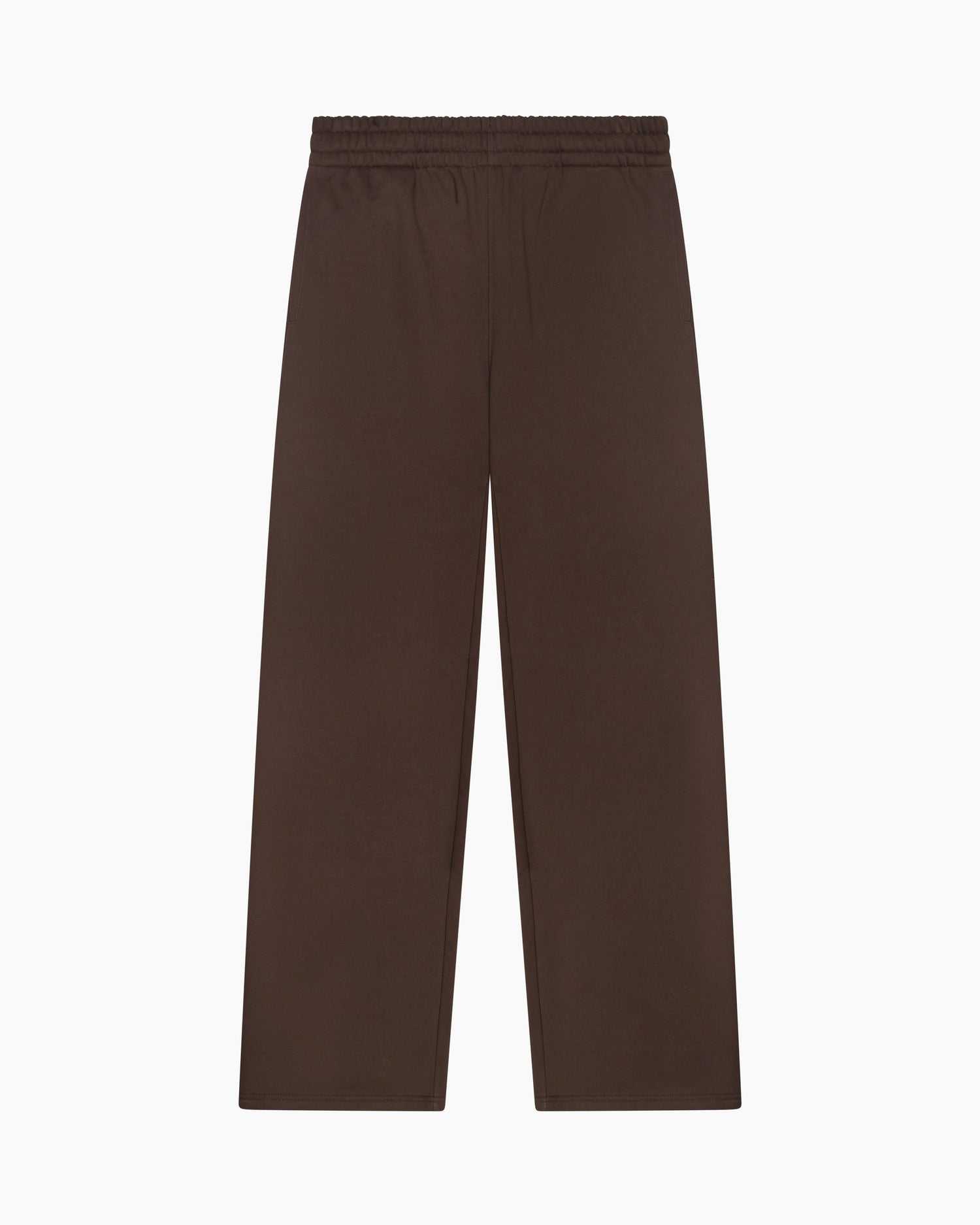 Oversized Blank Sweatpants | Brown