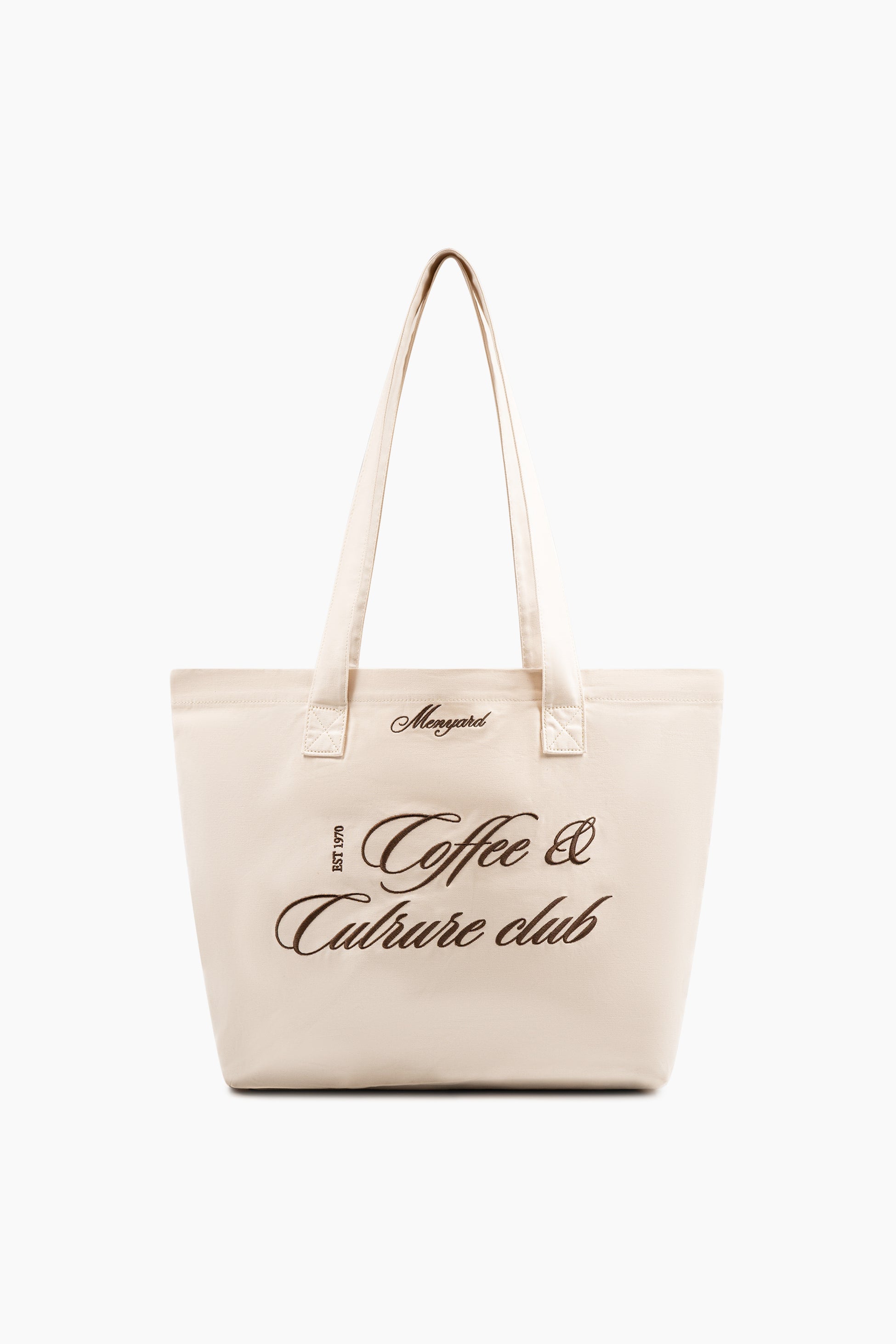 Culture Totebag - Creme/Brown