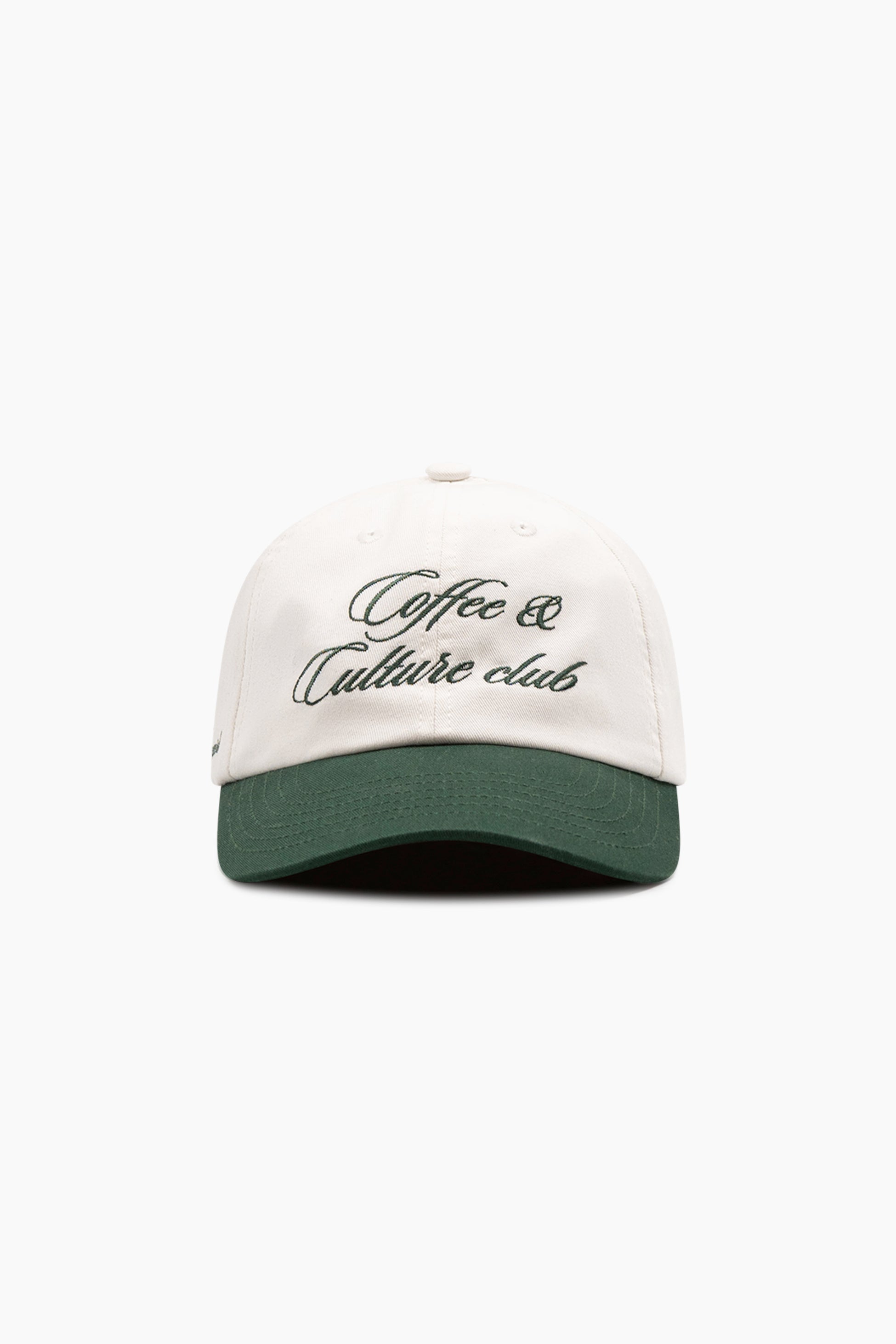 Culture Cap | Ecru/Green