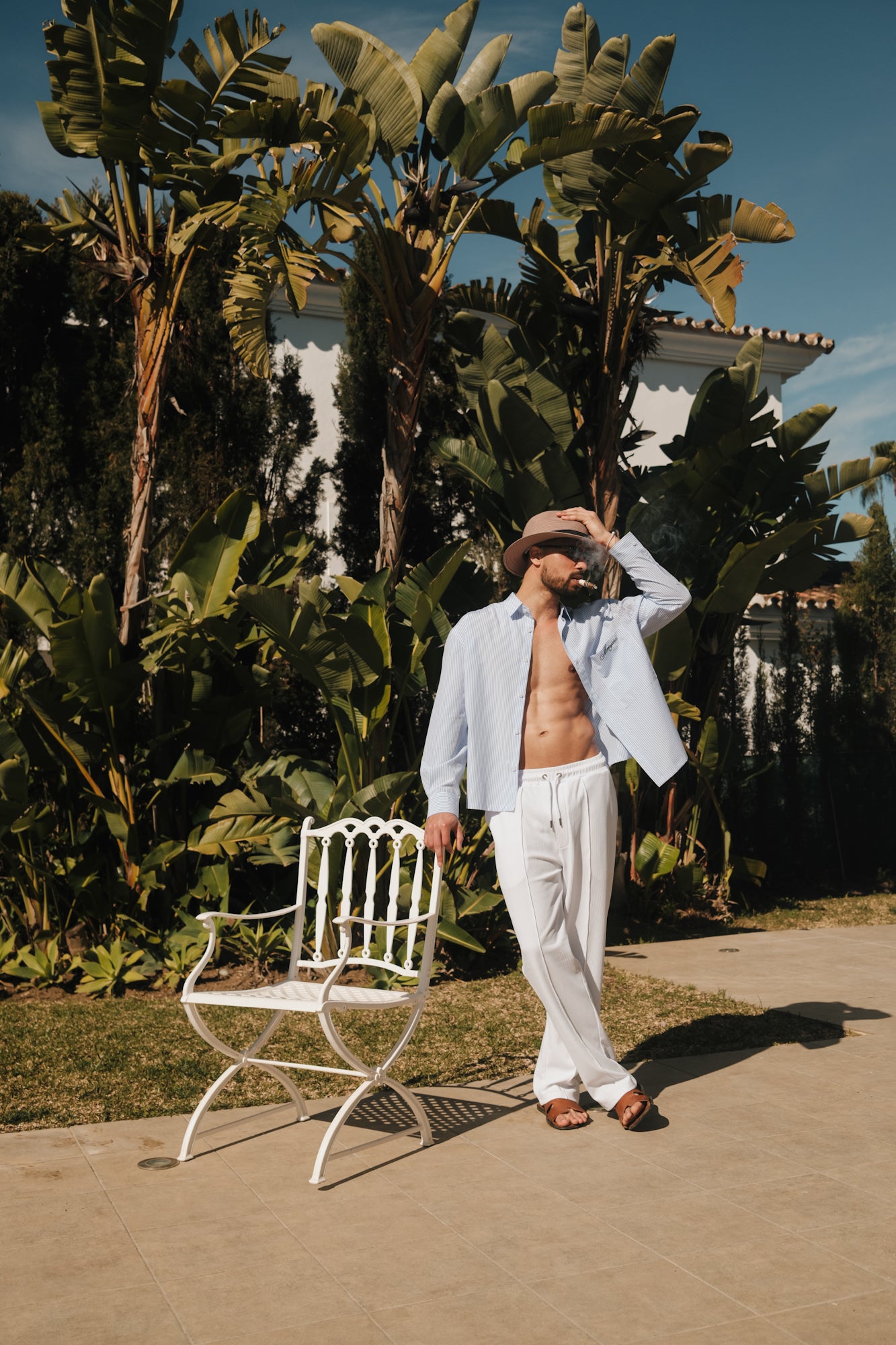 Santiago Pants - White