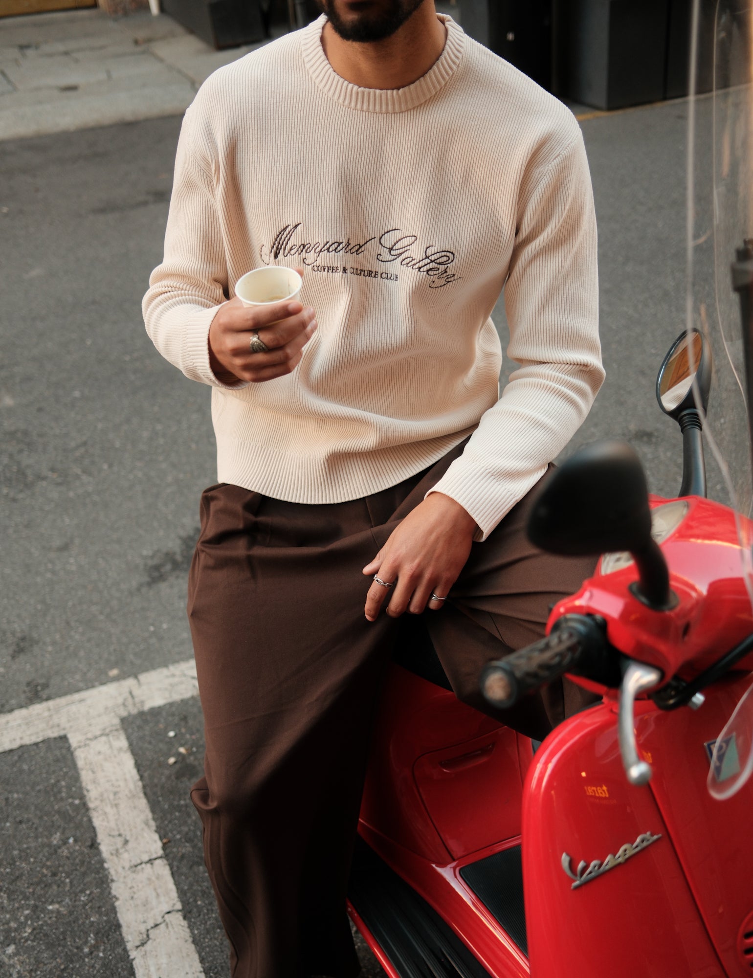 Culture Knitted Crewneck