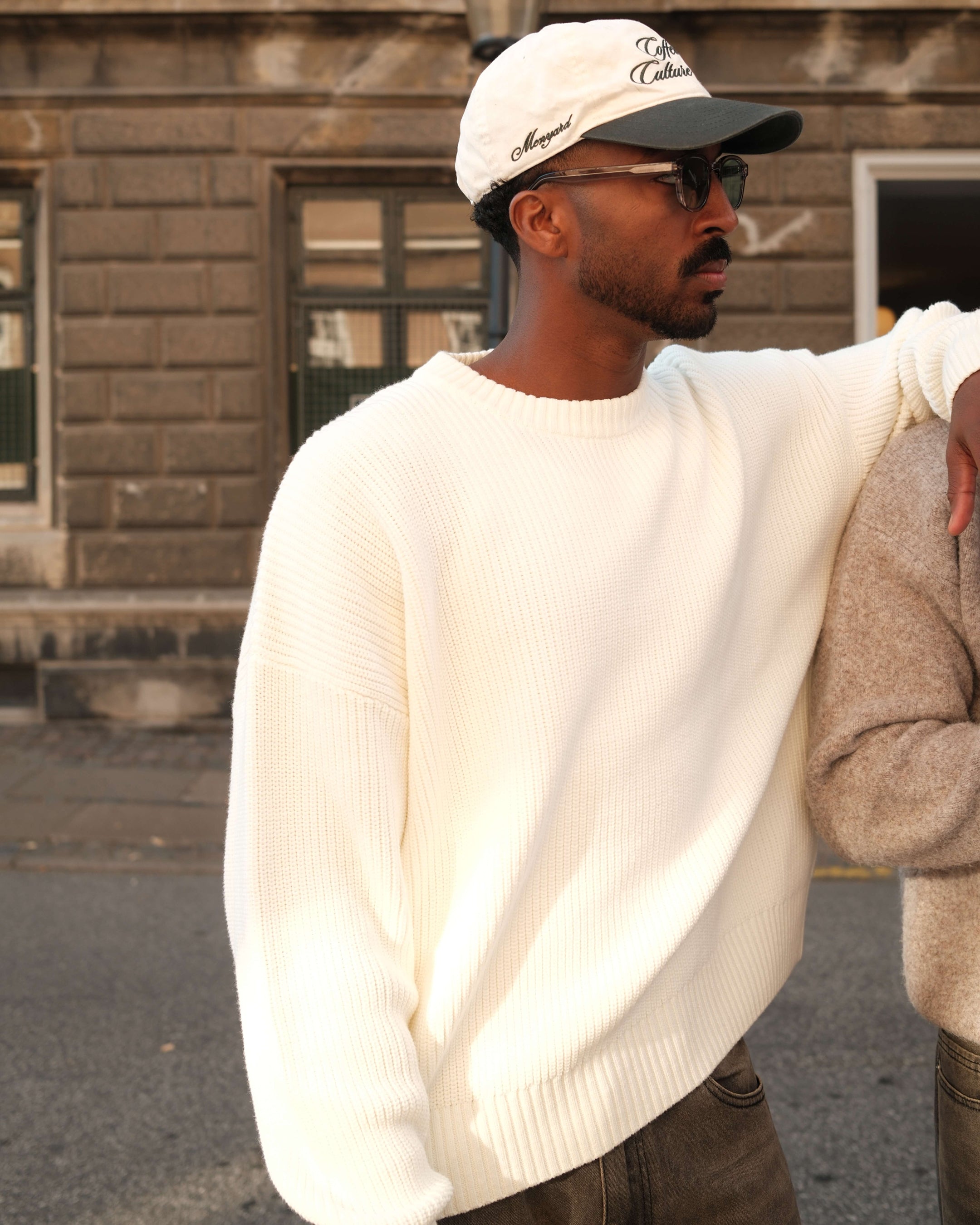 Emilian Oversized Cotton Boxy Sweater