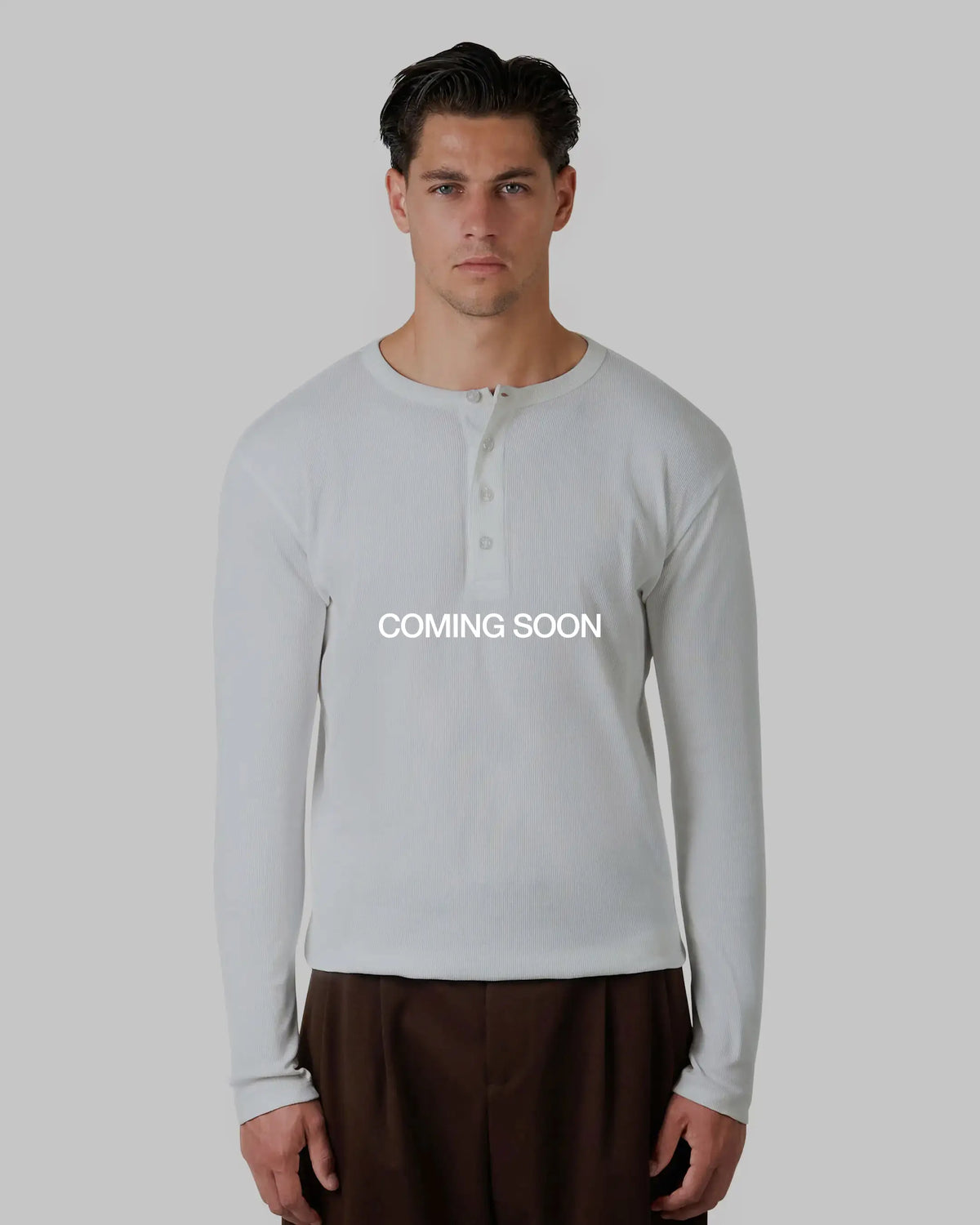 Henley Longsleeve | White
