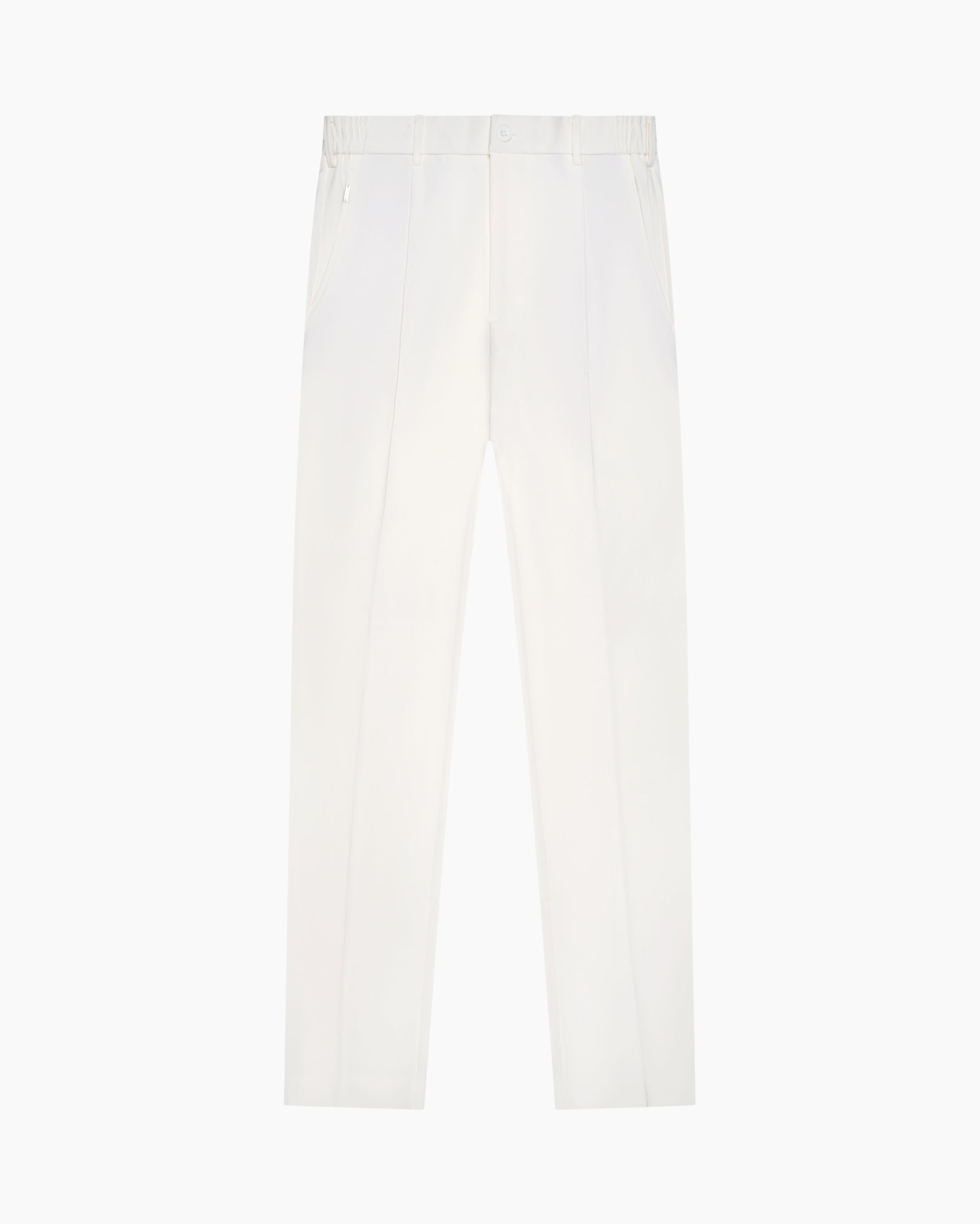 Fender Straight Pants | Ecru