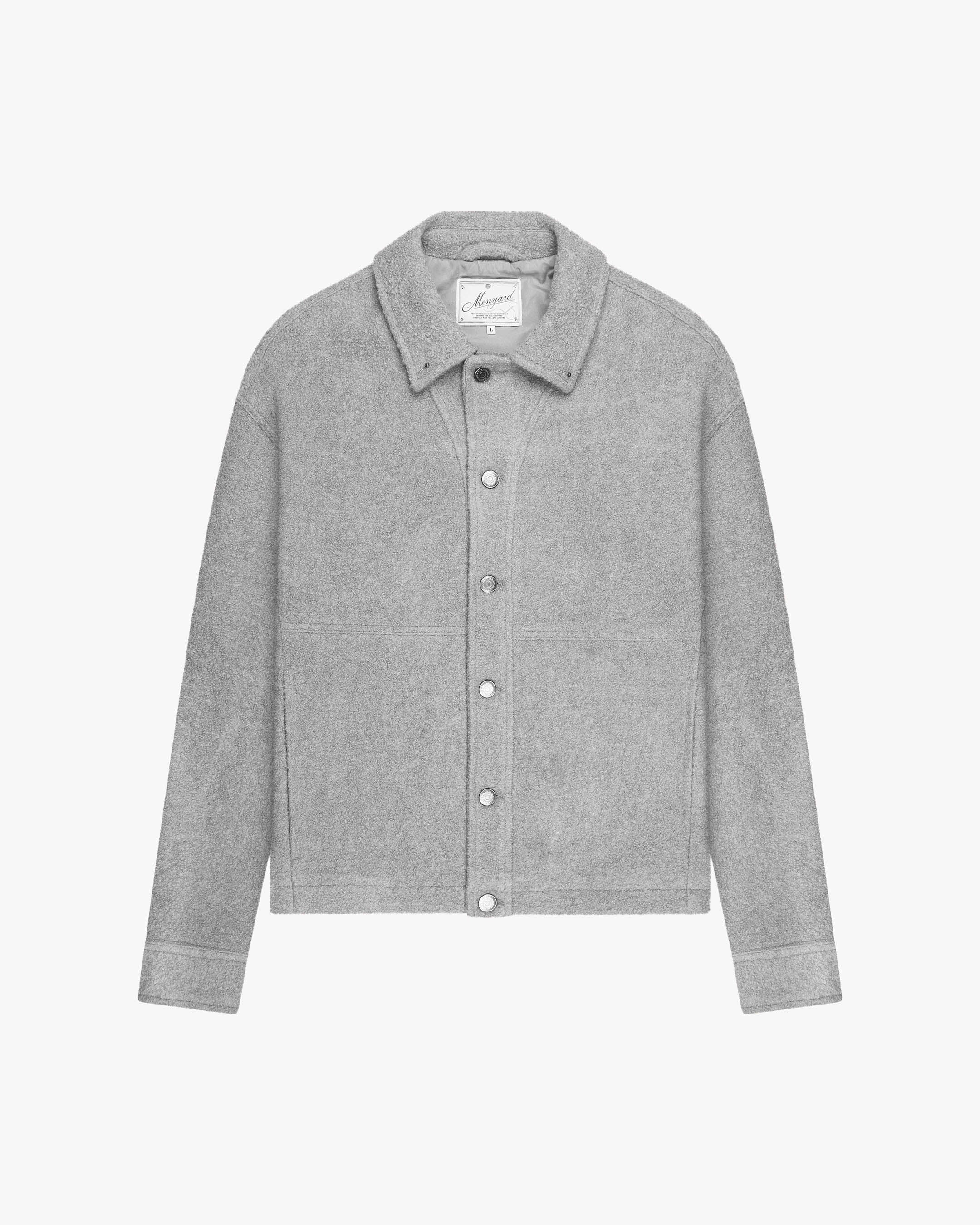 Harlem Boucle Jacket - Grey | Menyard ®
