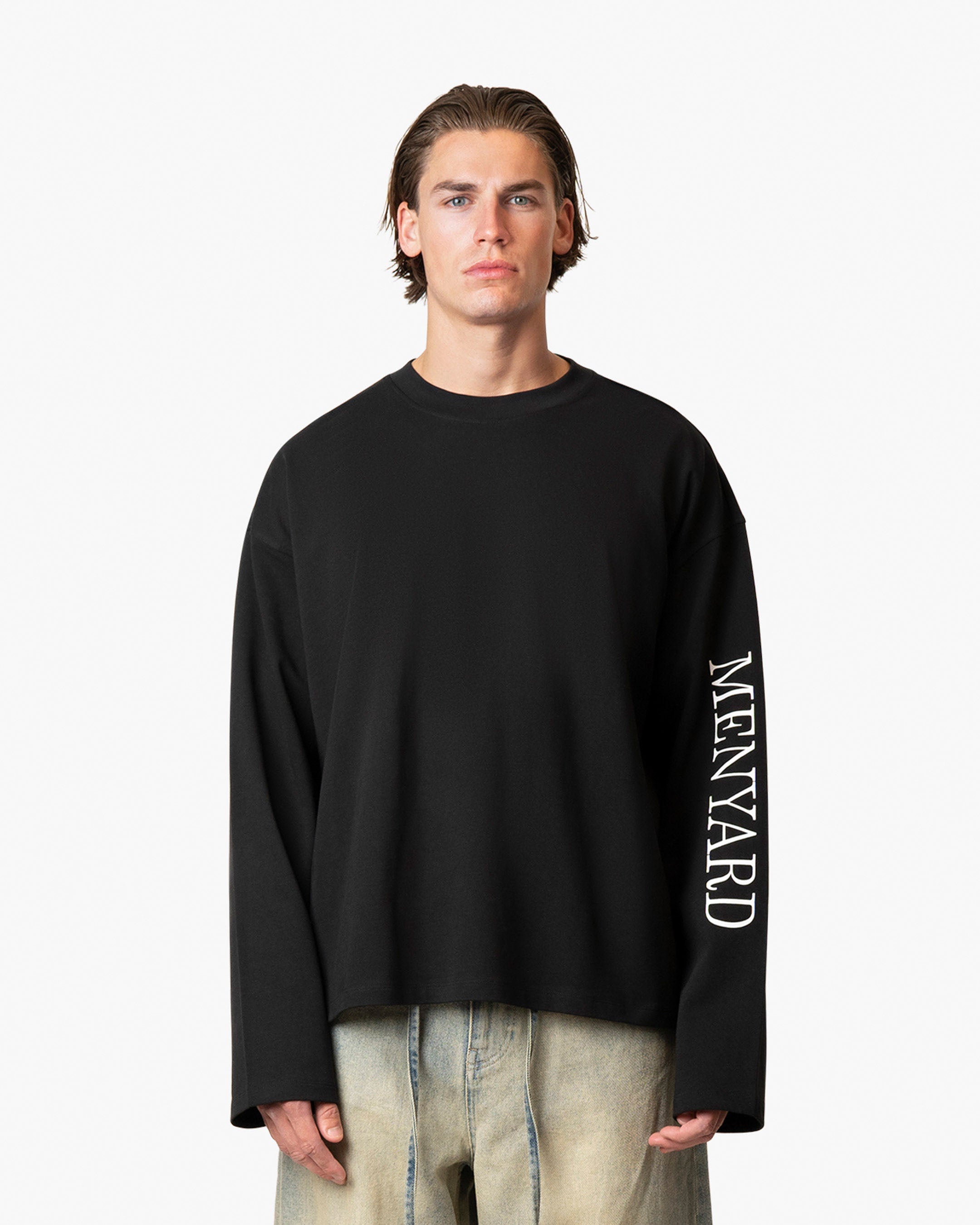 Iconic Boxy Longsleeve | Black
