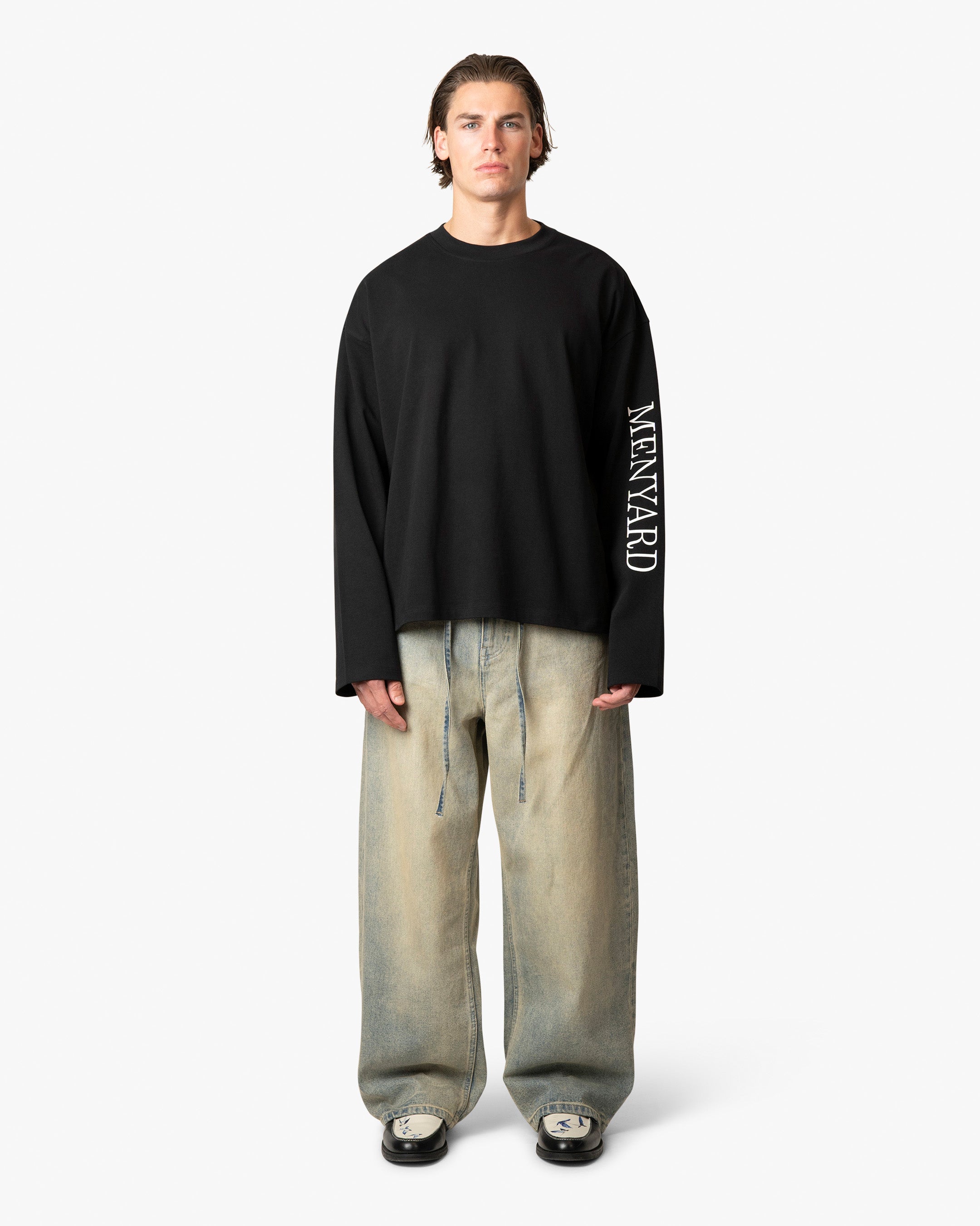 Iconic Boxy Longsleeve | Black