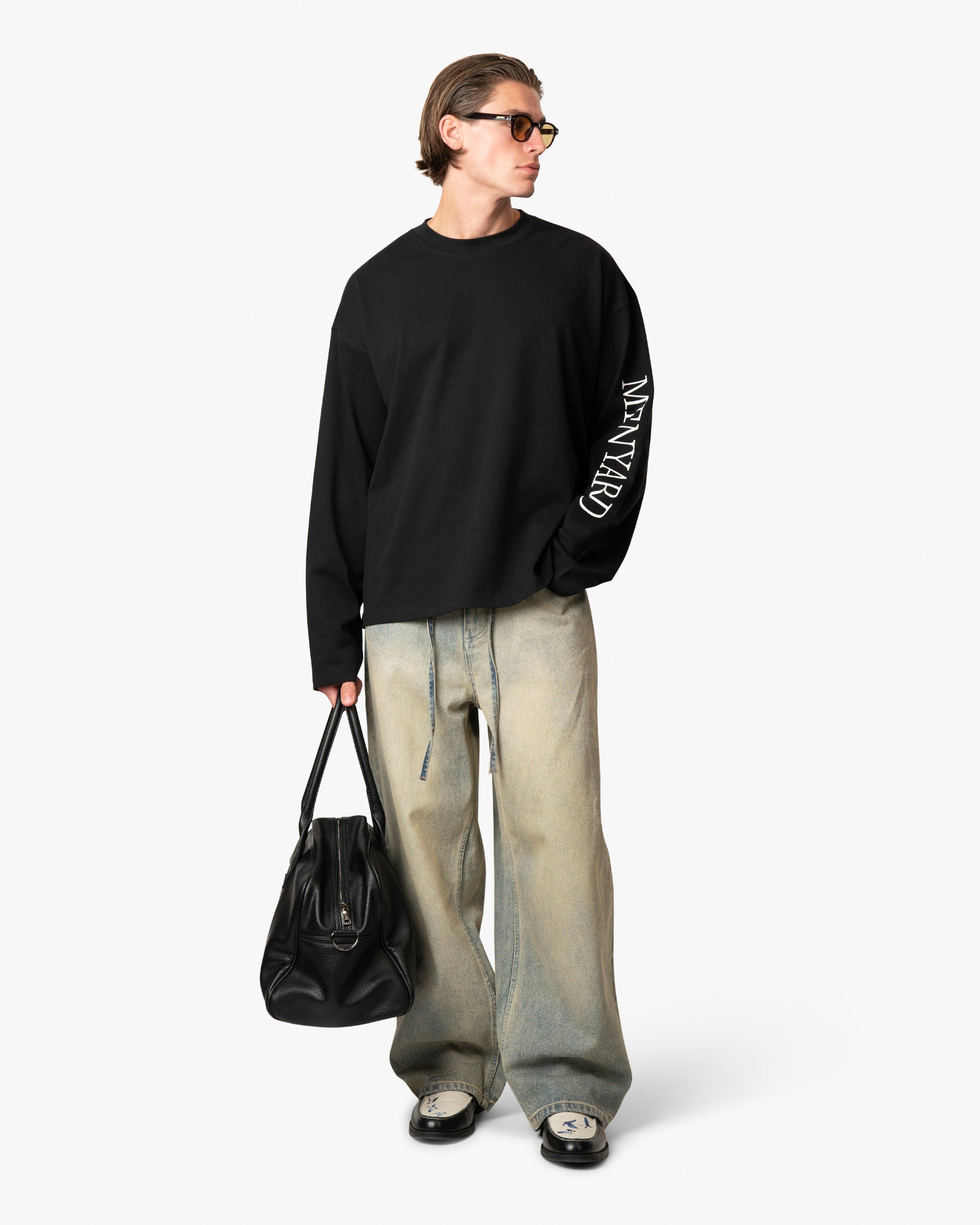 Iconic Boxy Longsleeve | Black