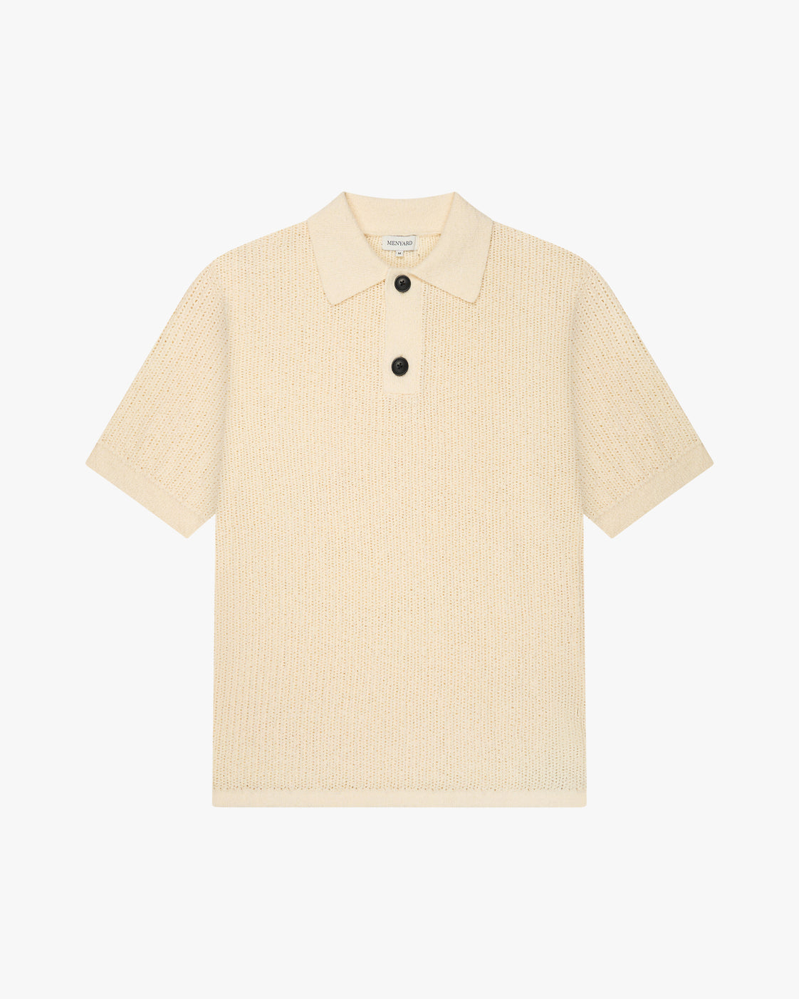 Biot Knitted Polo | Ecru