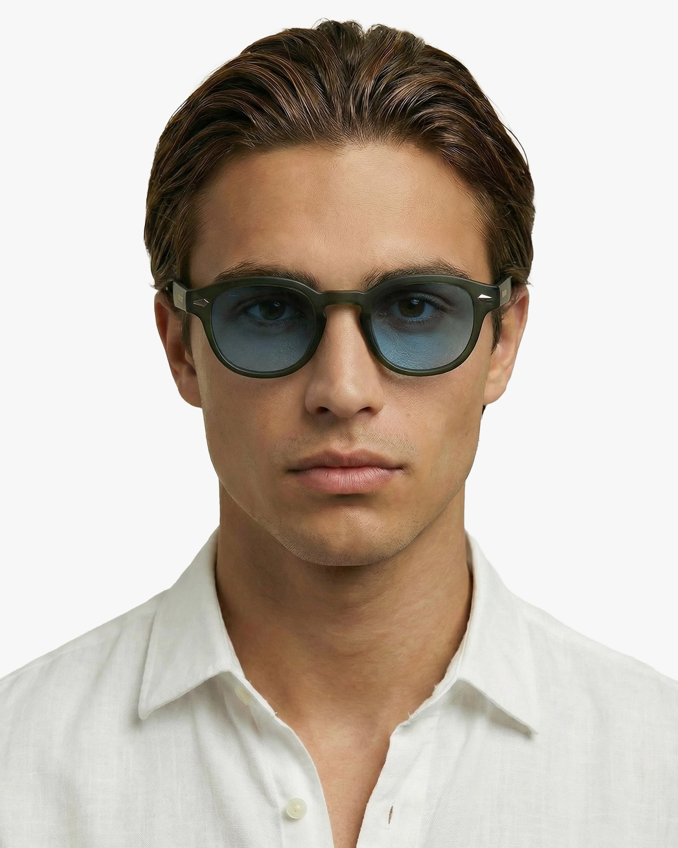 Laurent sunglasses | Green/Blue